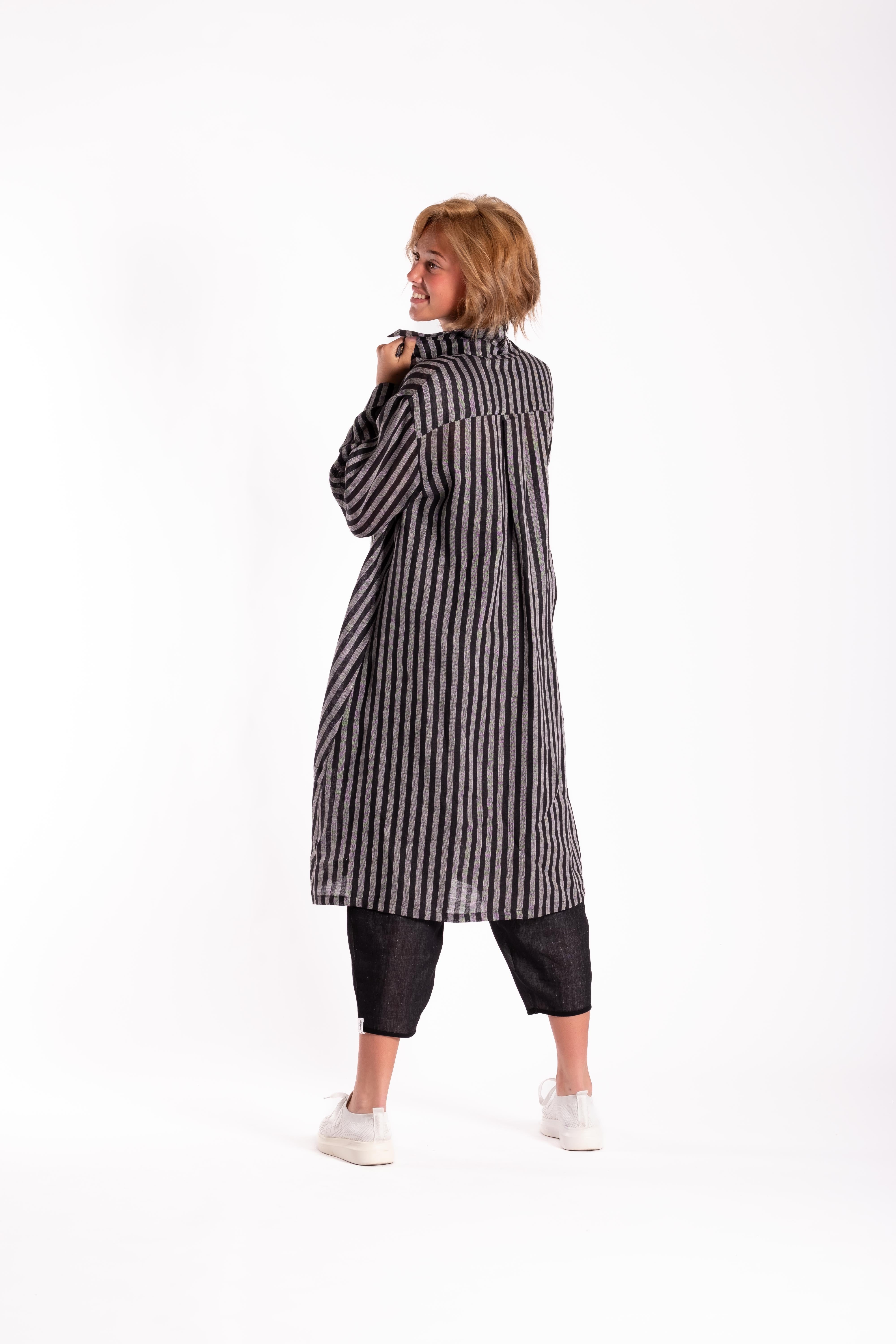 Skylar Shirt Shadowy Stripe