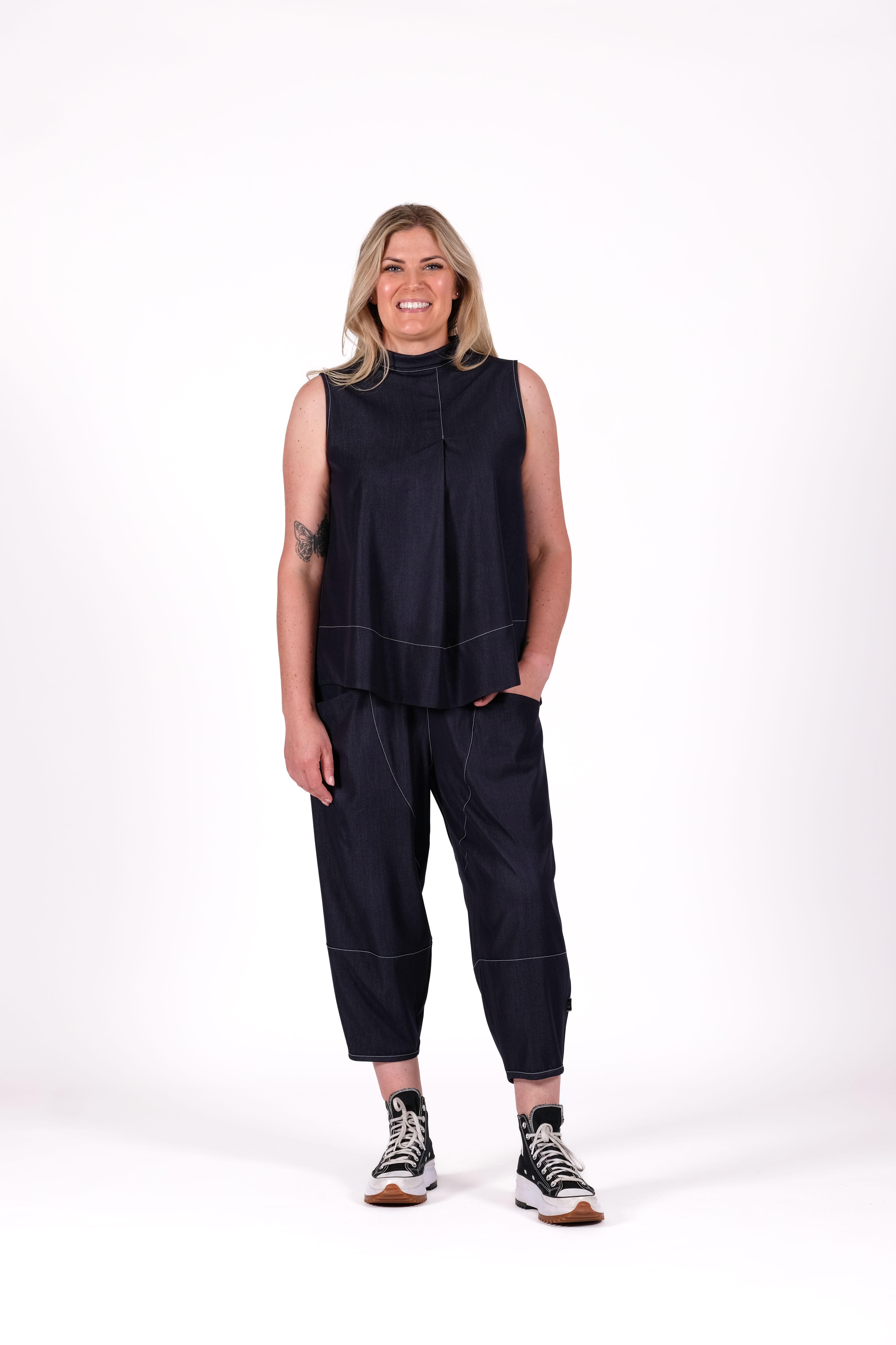 Gelato Top Sleeveless Ink Well