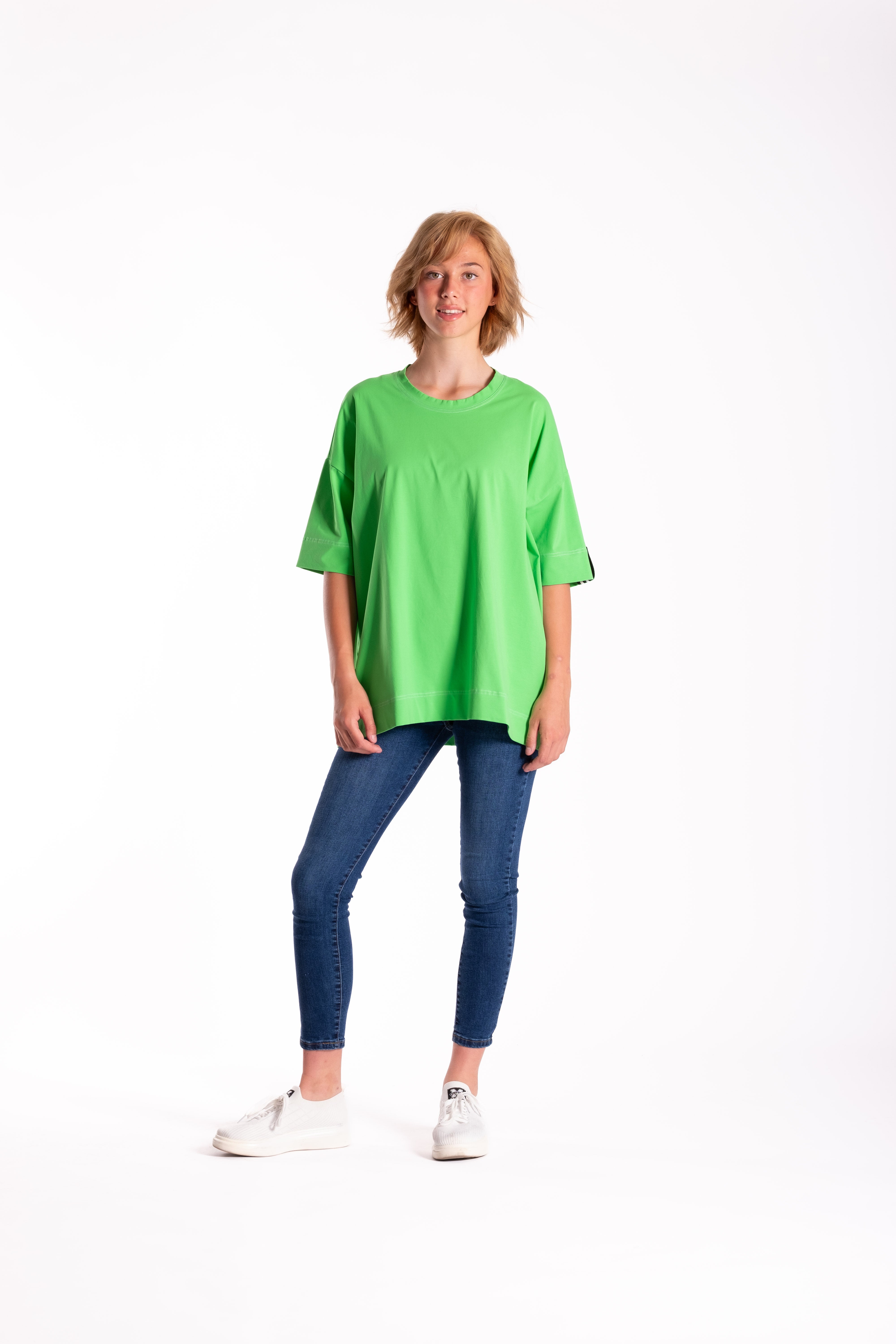 Jellicoe Box Tee Granny Smith