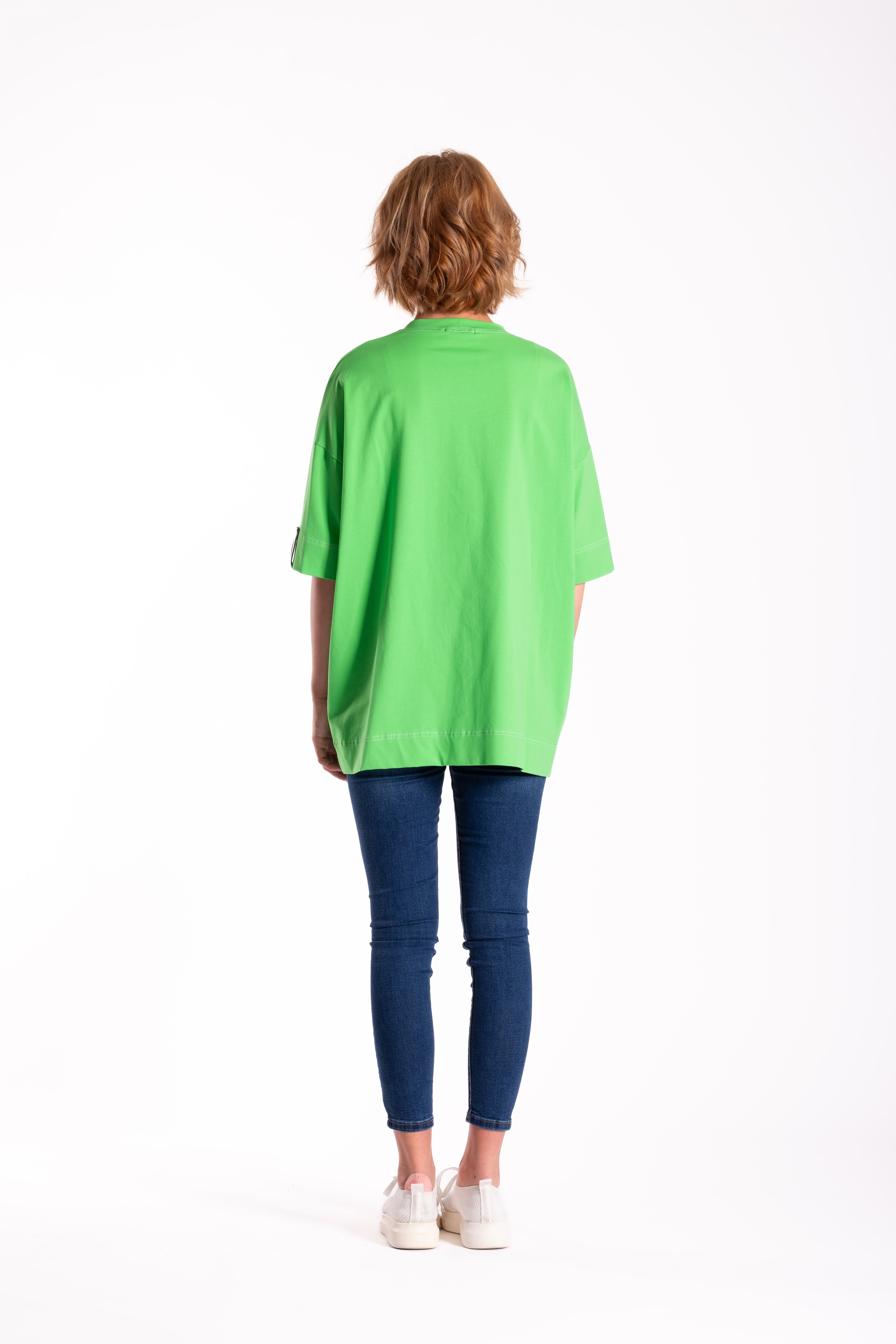 Jellicoe Box Tee Granny Smith