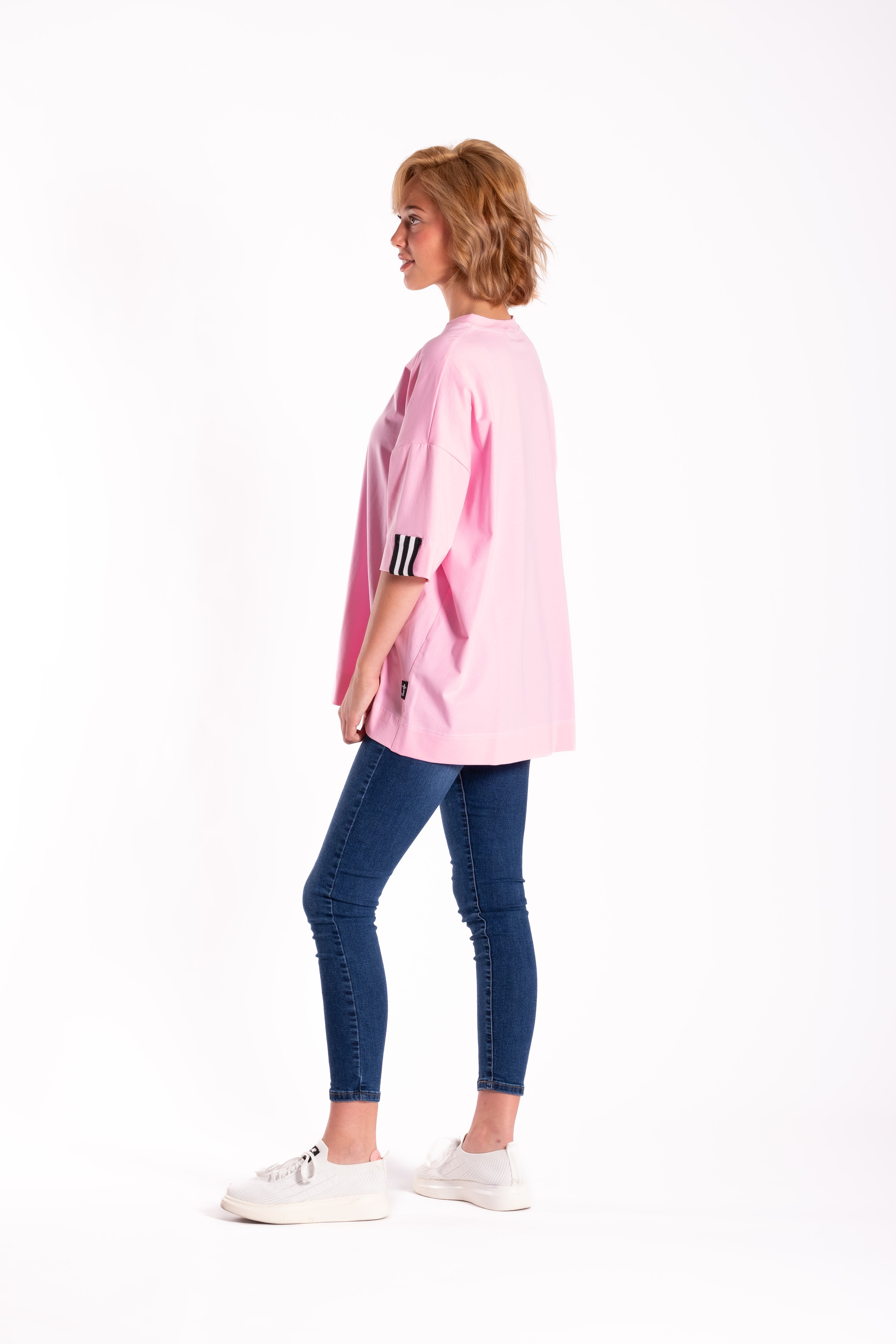 Jellicoe Box Tee Pink