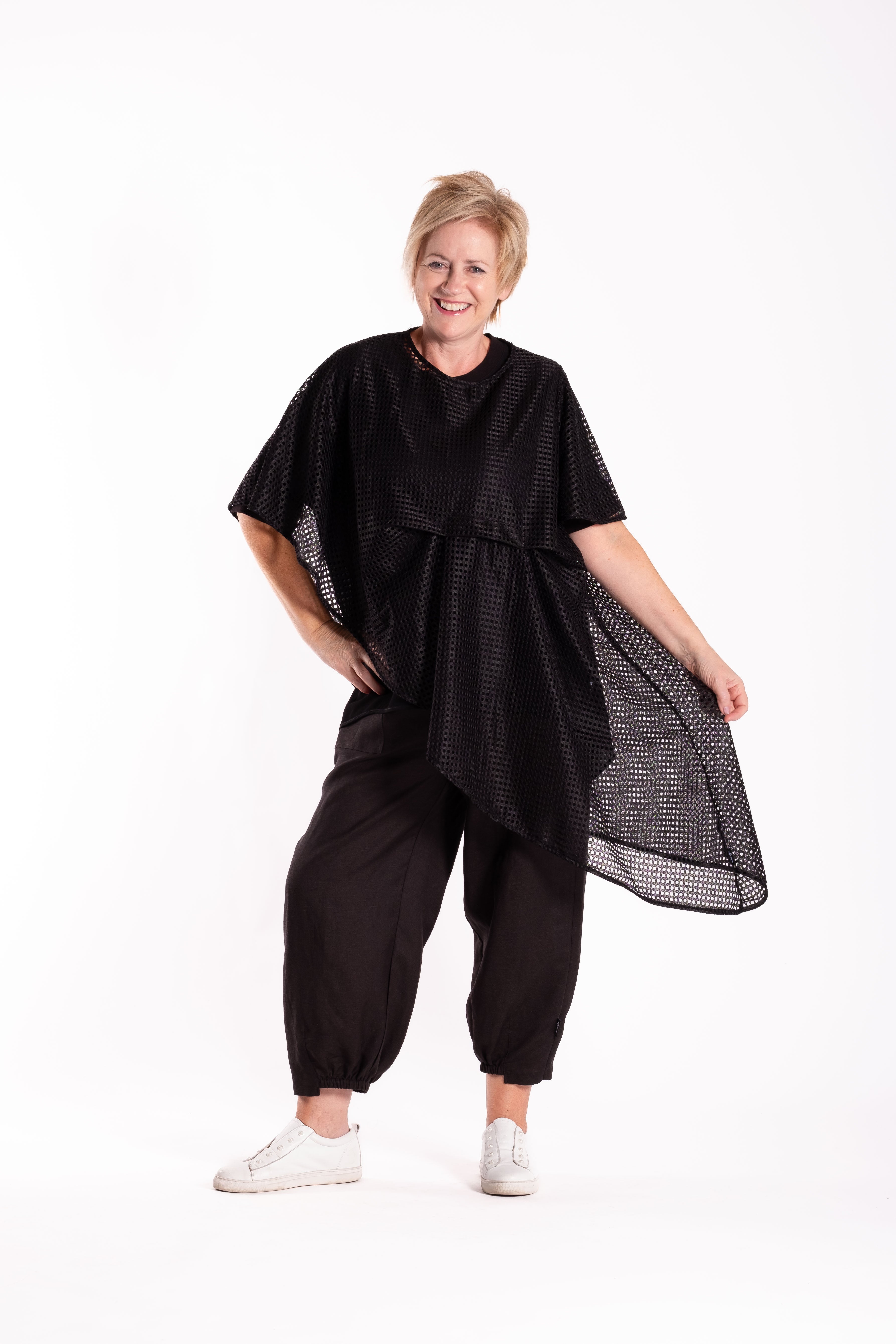 Cate Over Top Black - Onesize