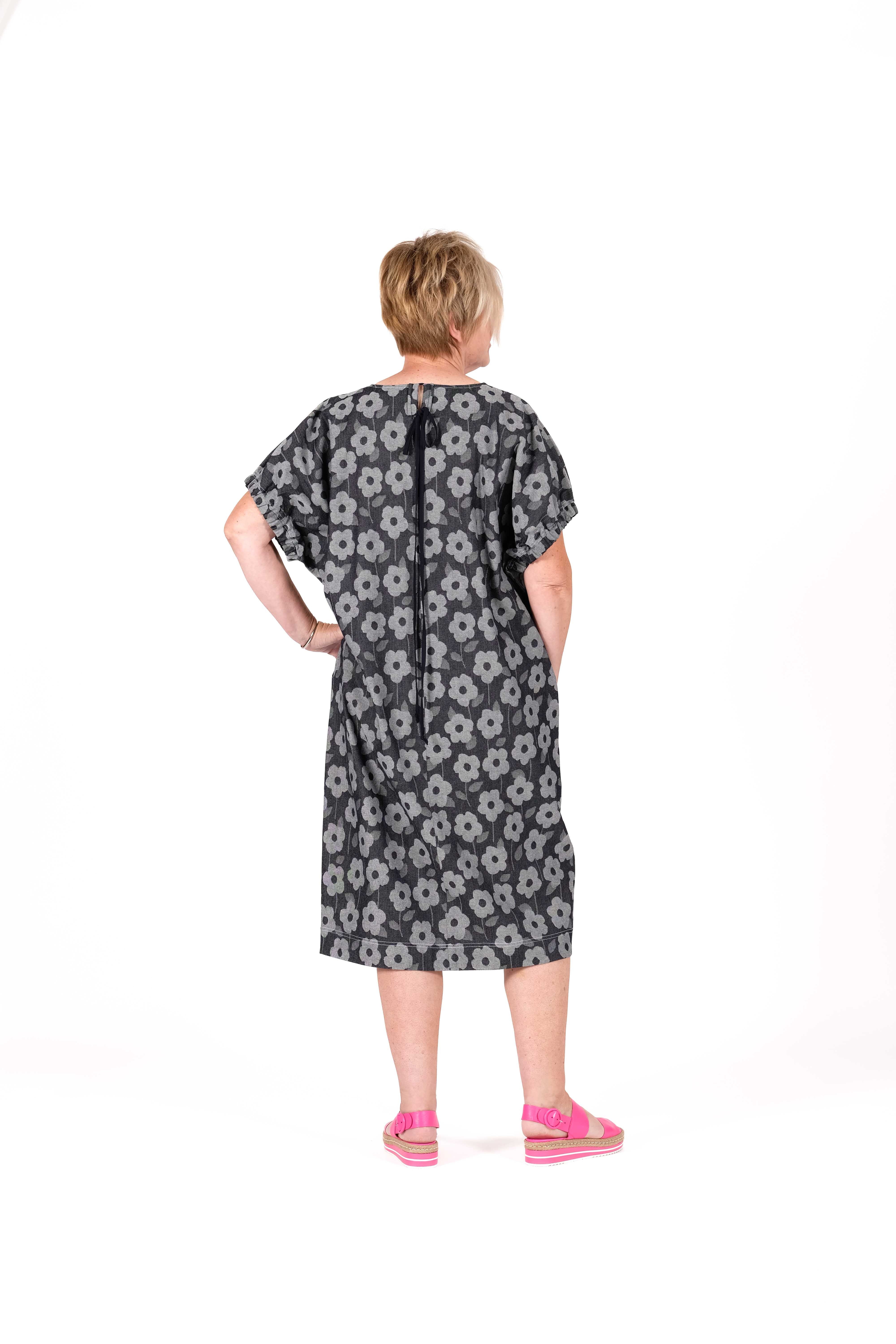 Sofia Dress Denim Daisy