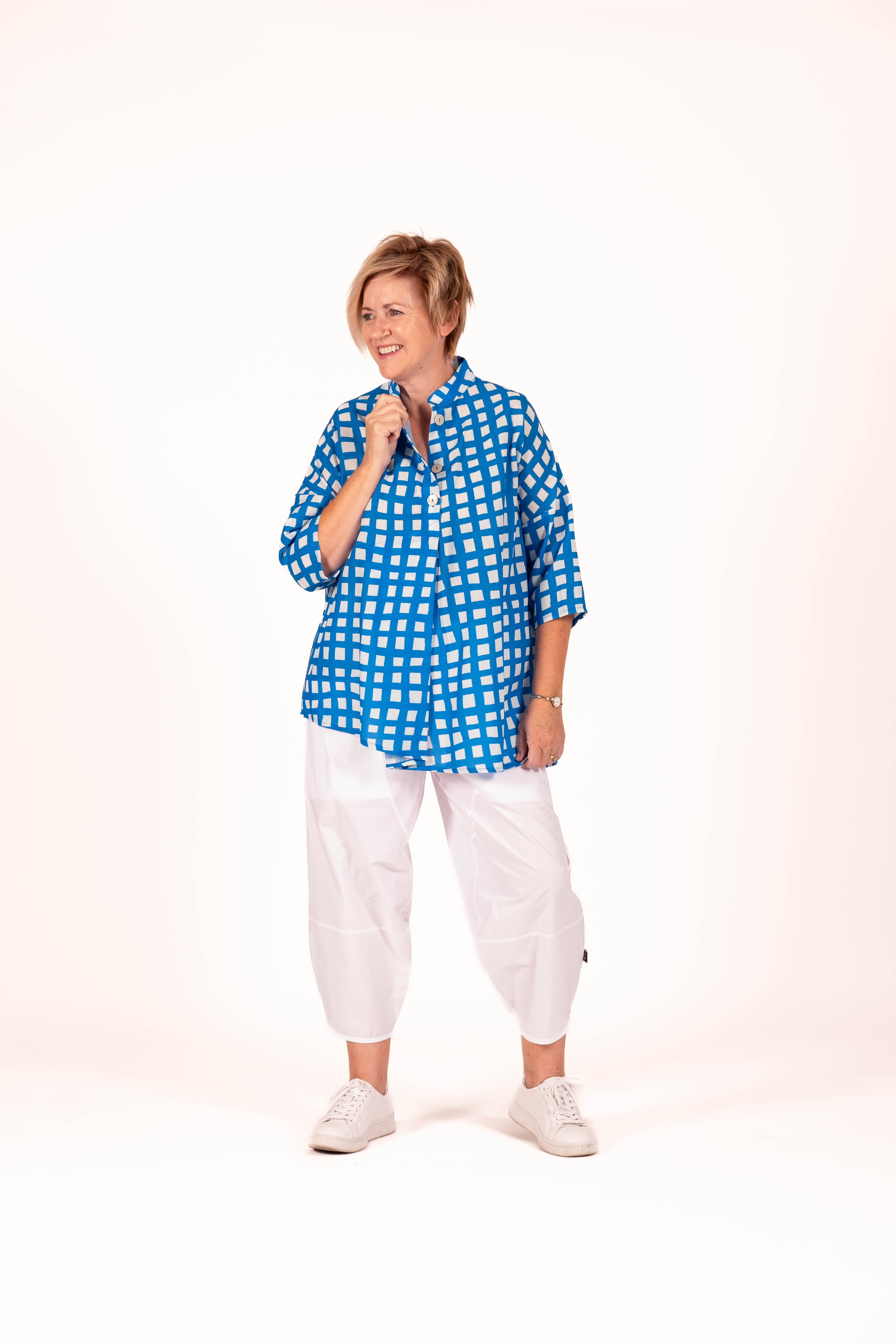 Phoenix Shirt Blue Square