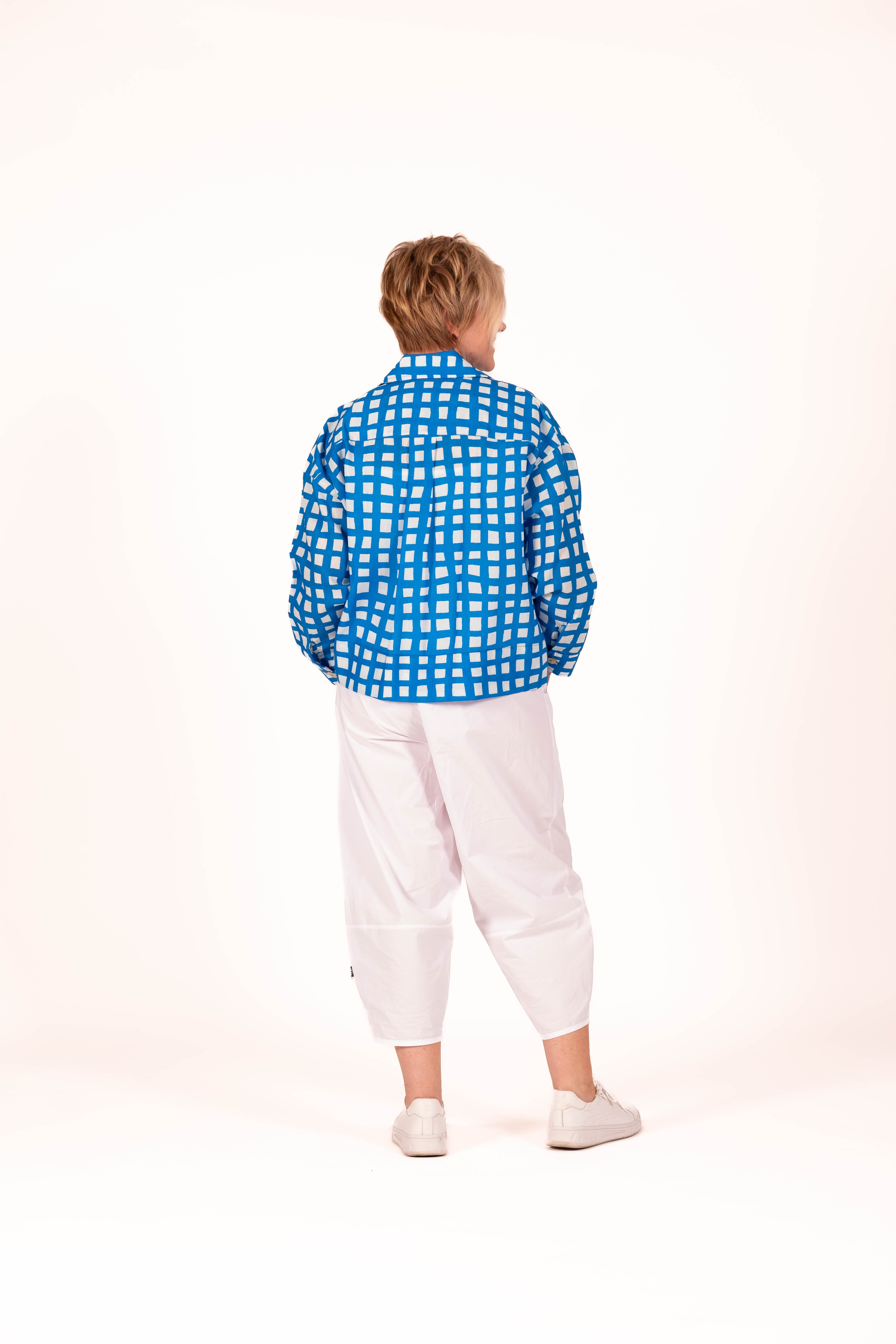 Shacket Blue Square