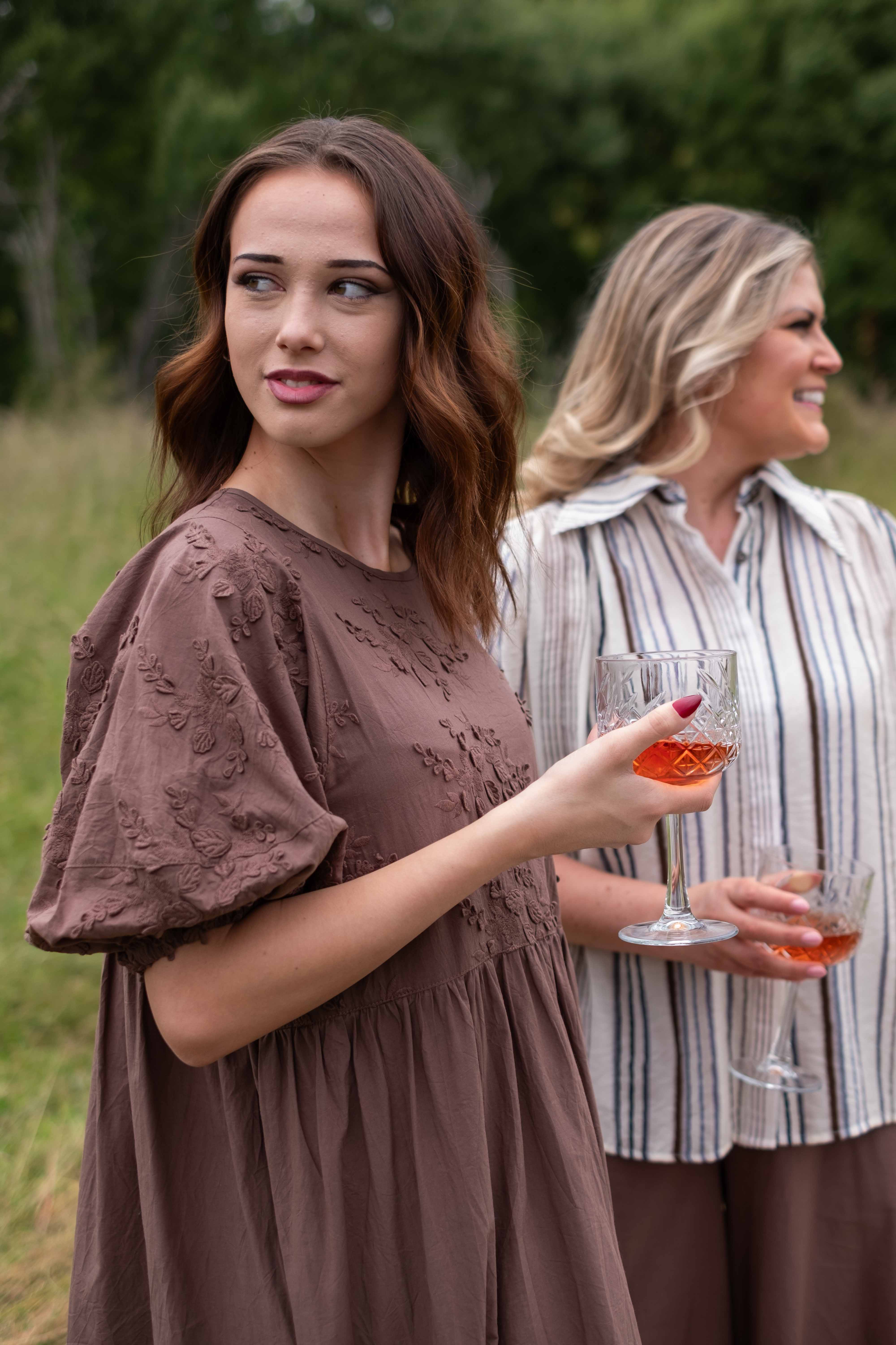 Brie Dress Antique Clay