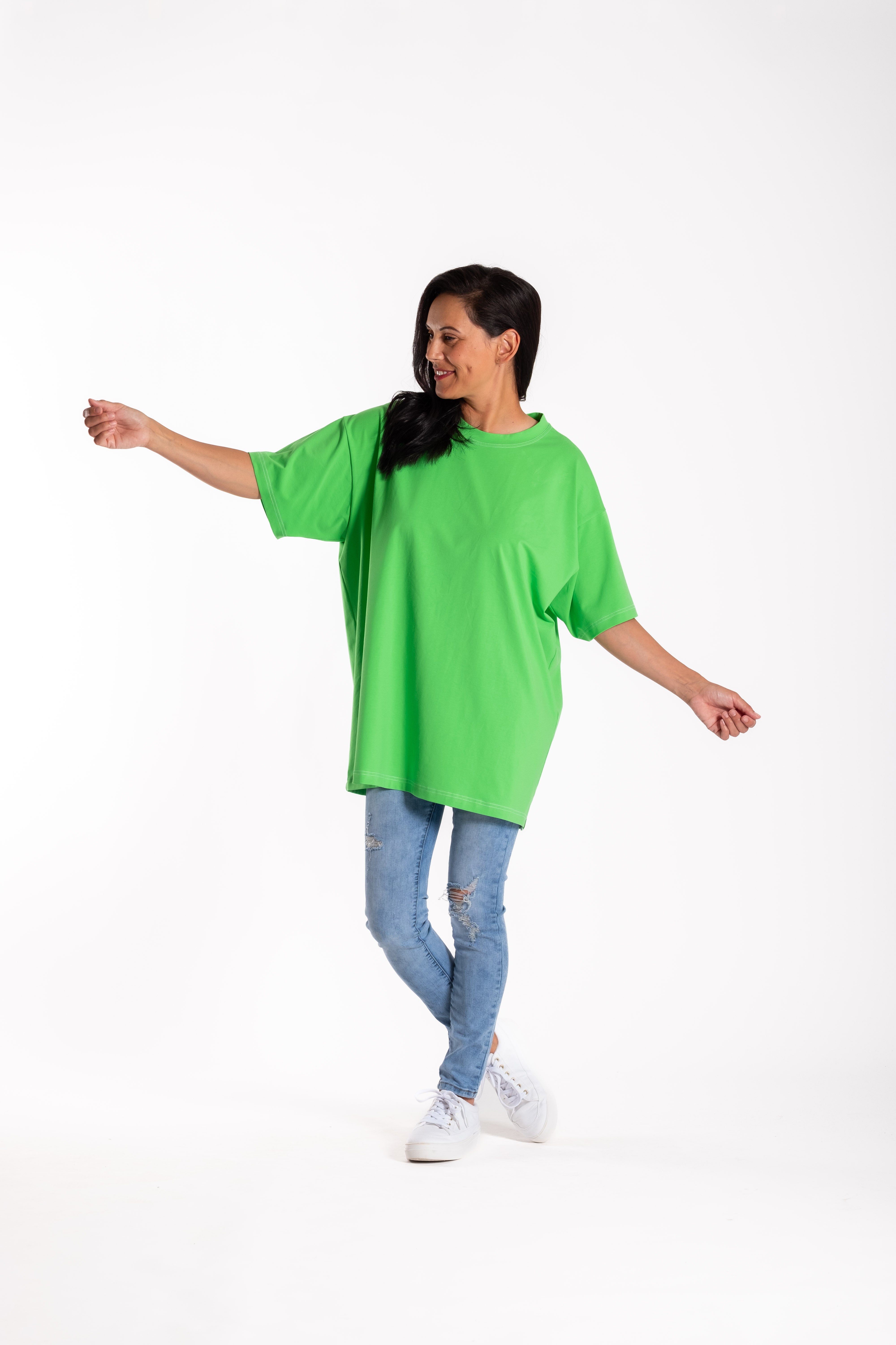 Oversized Box Tee Late Lime