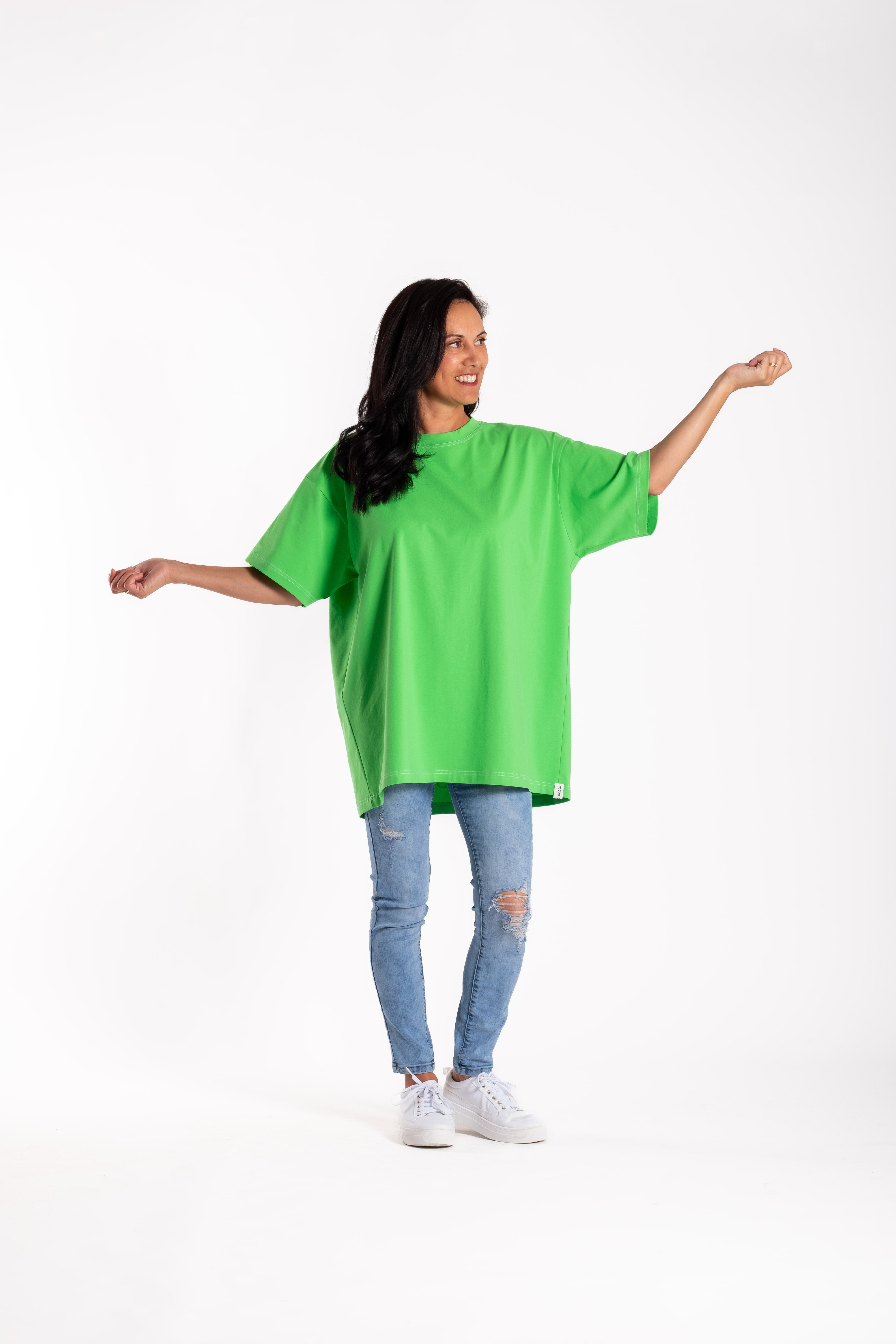 Oversized Box Tee Late Lime