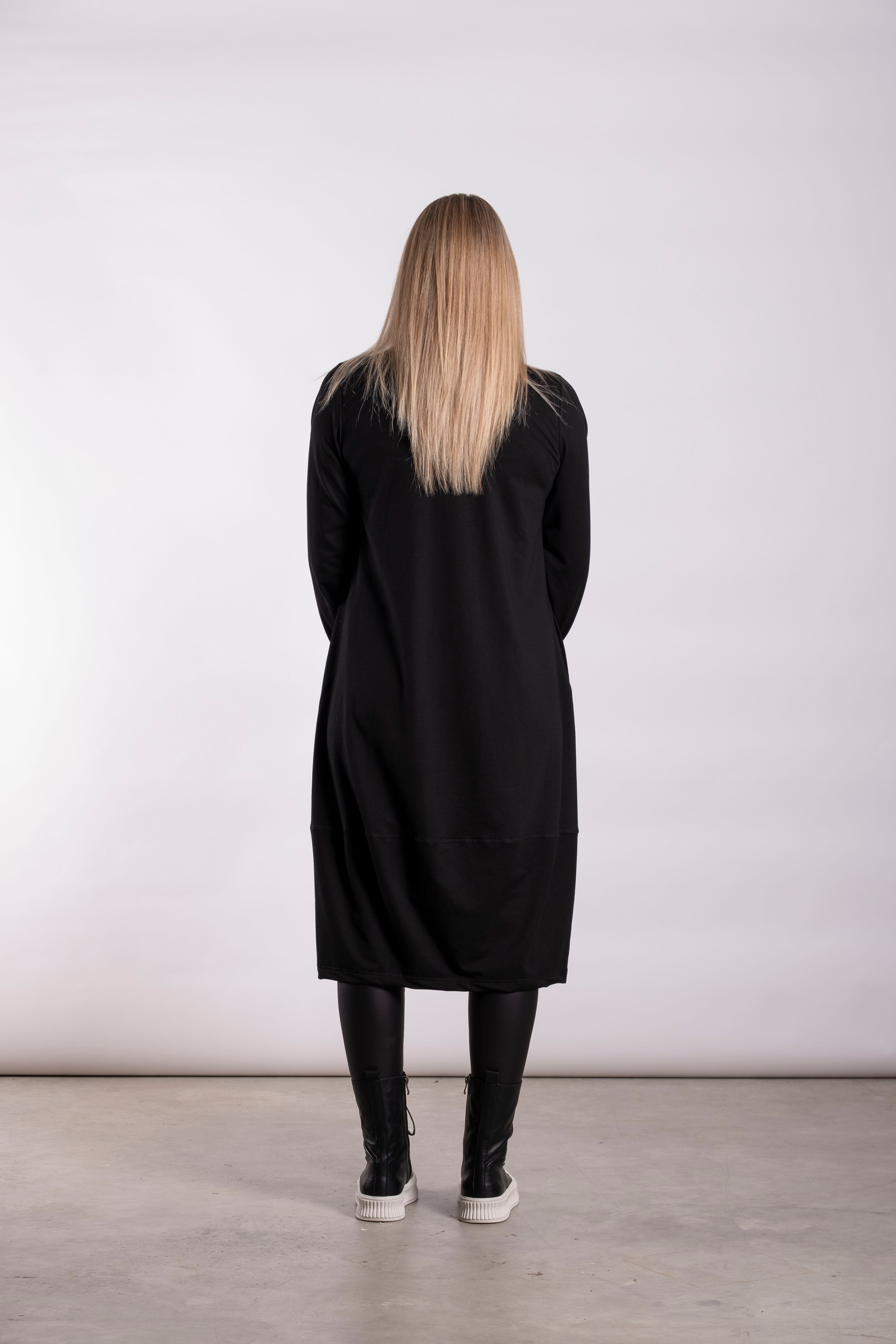 Connection Dress Short Black