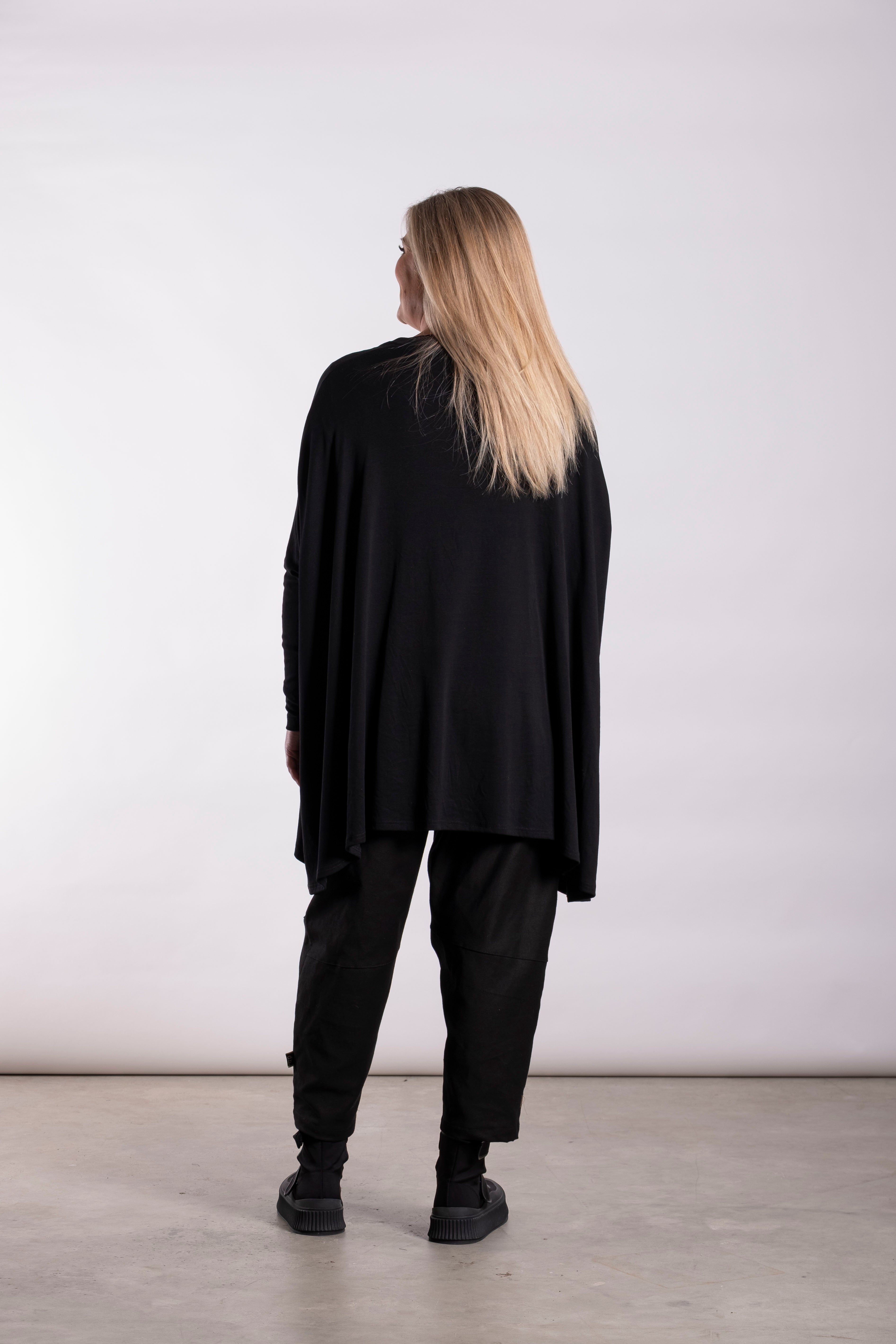 Overset Top Black - Onesize