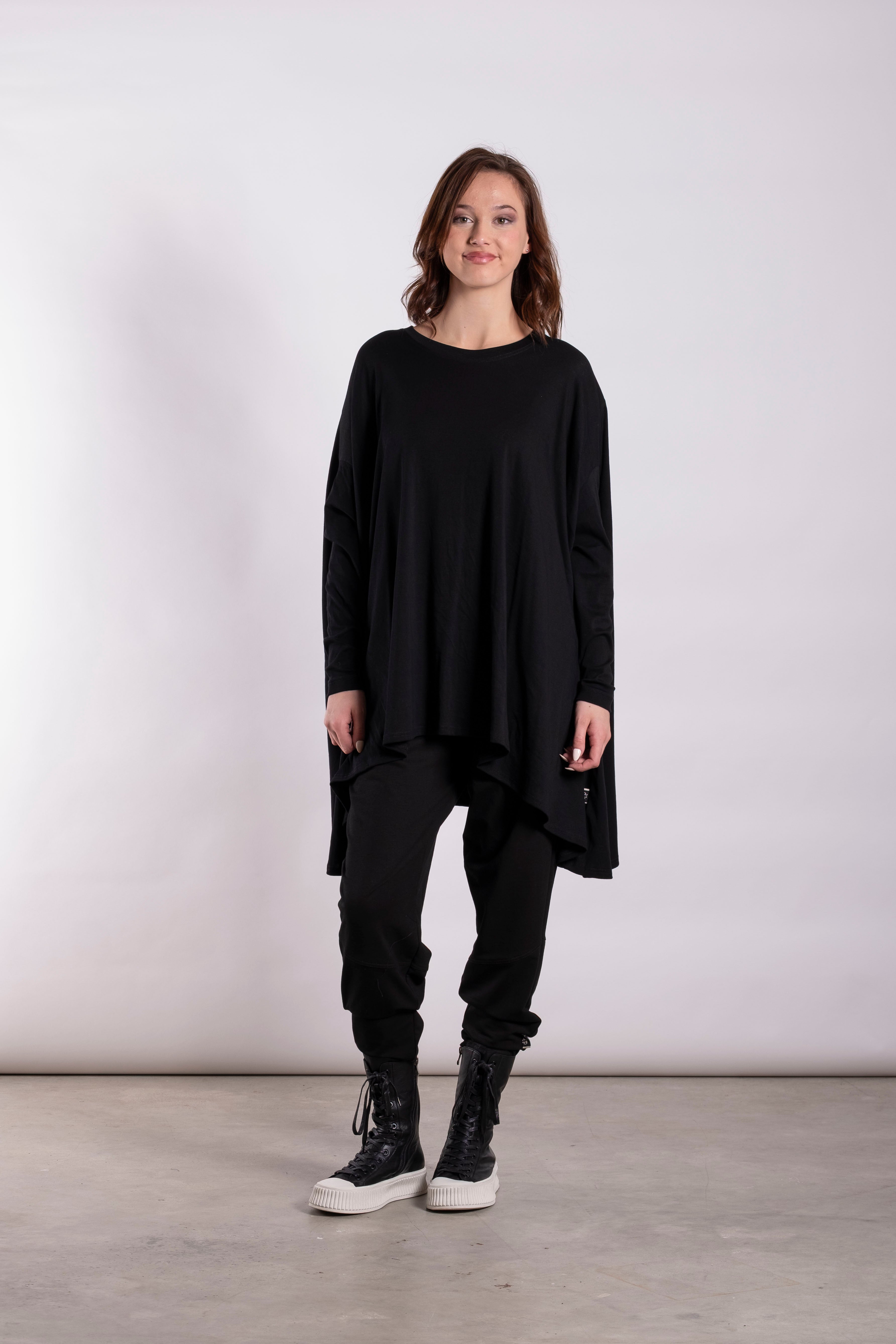 Overset Top Black - Onesize