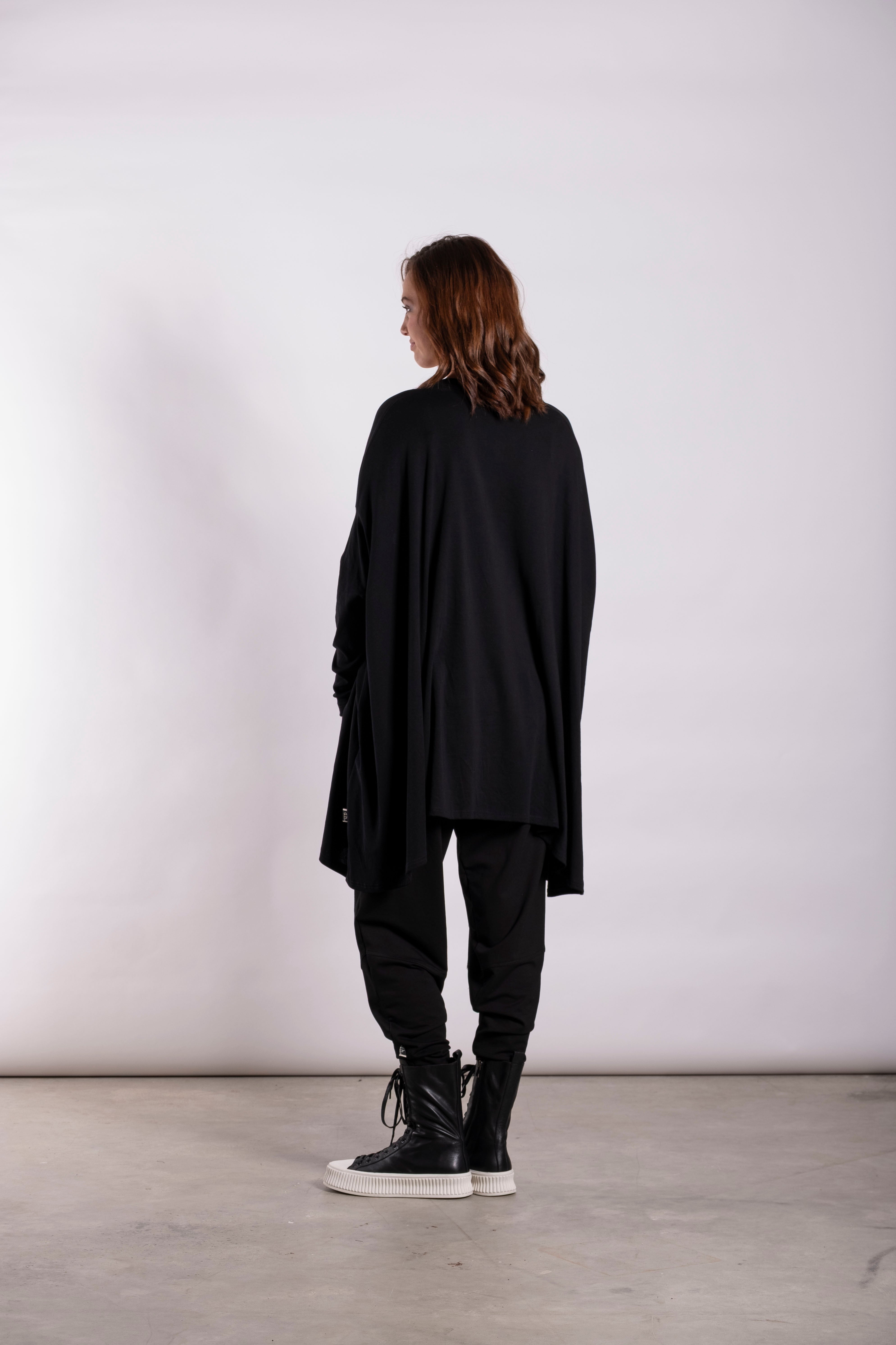 Overset Top Black - Onesize