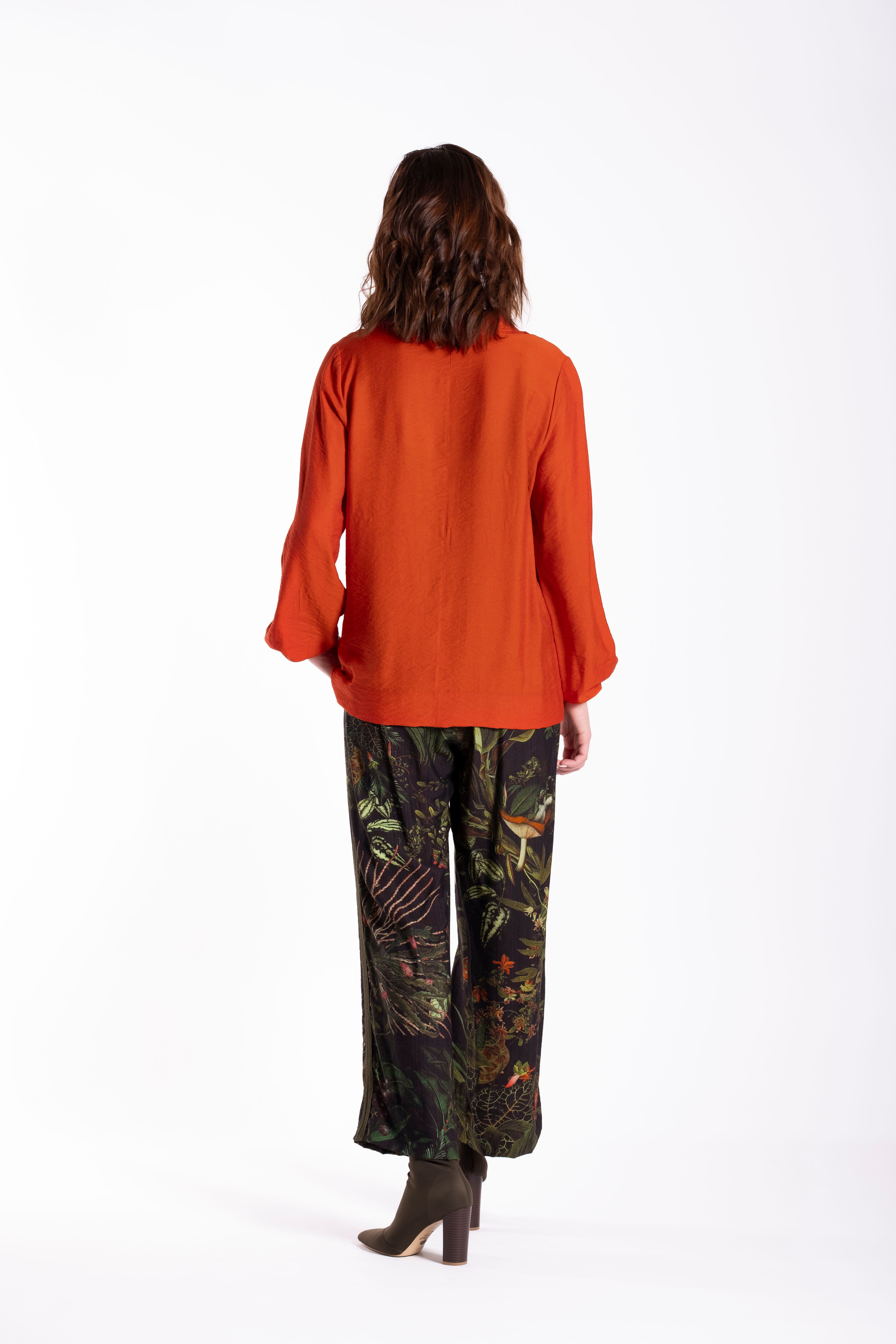 Drape Top Spiced Flame