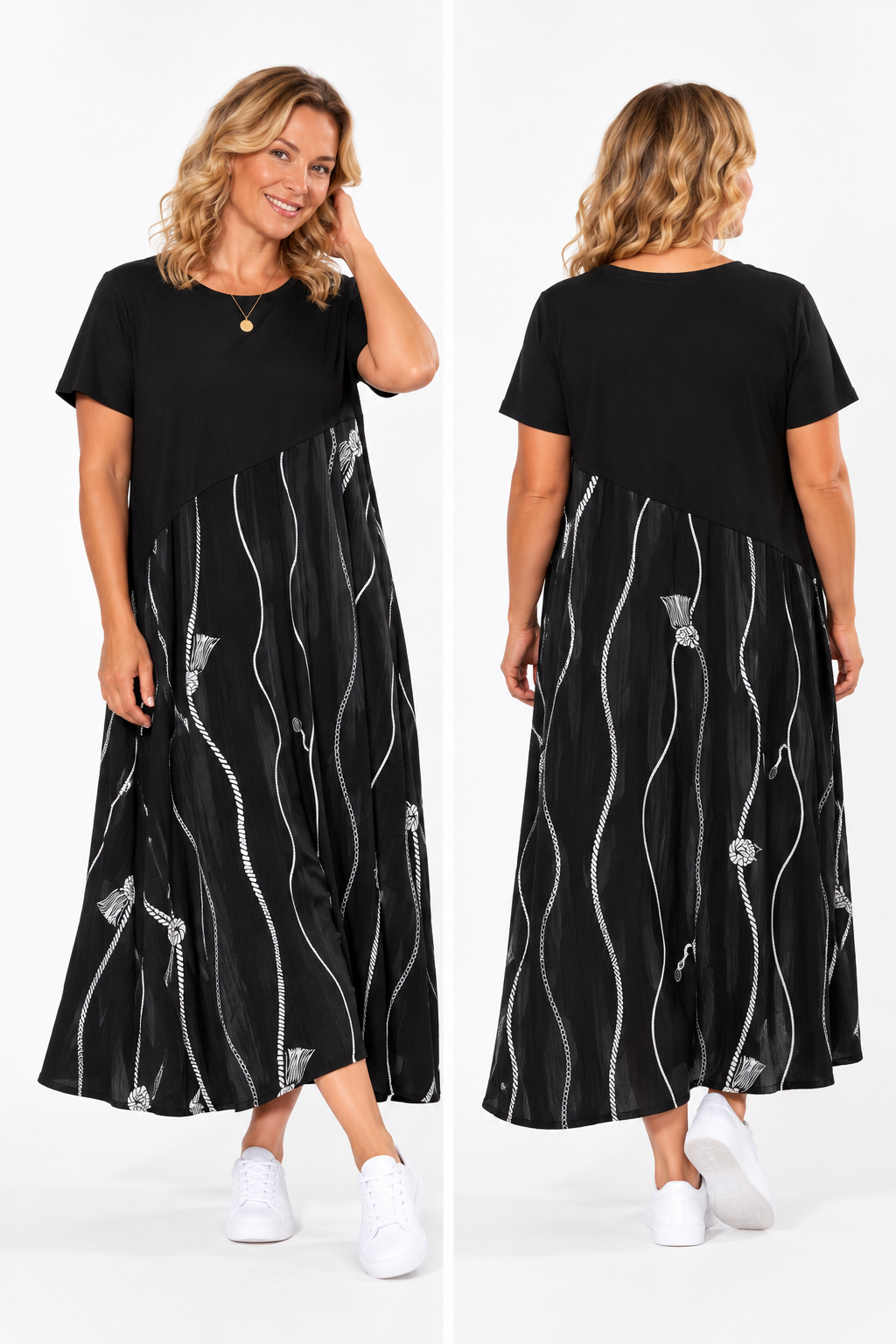 Brinley Dress Rope Pattern