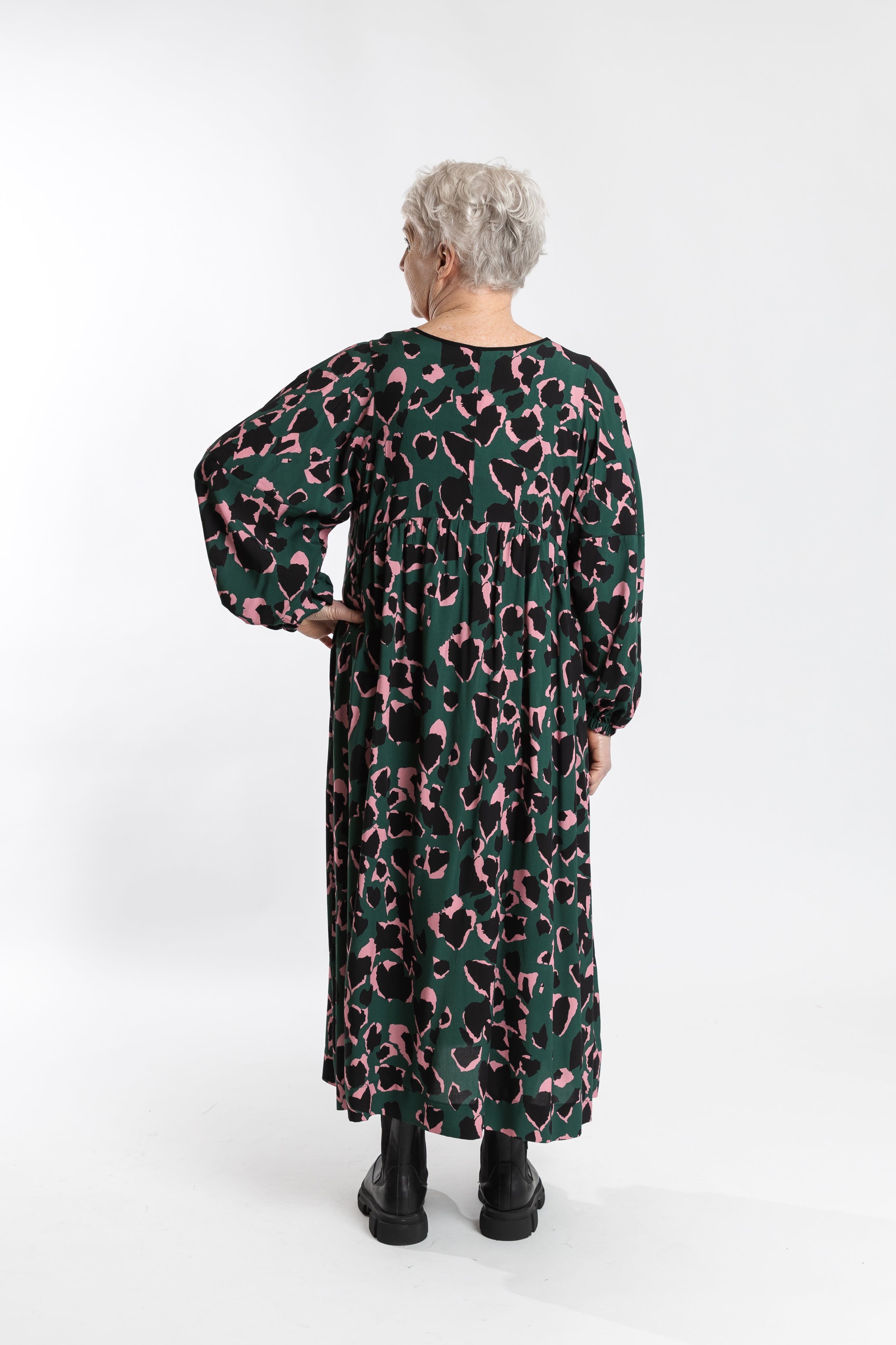 Brie Dress Green Lemonade
