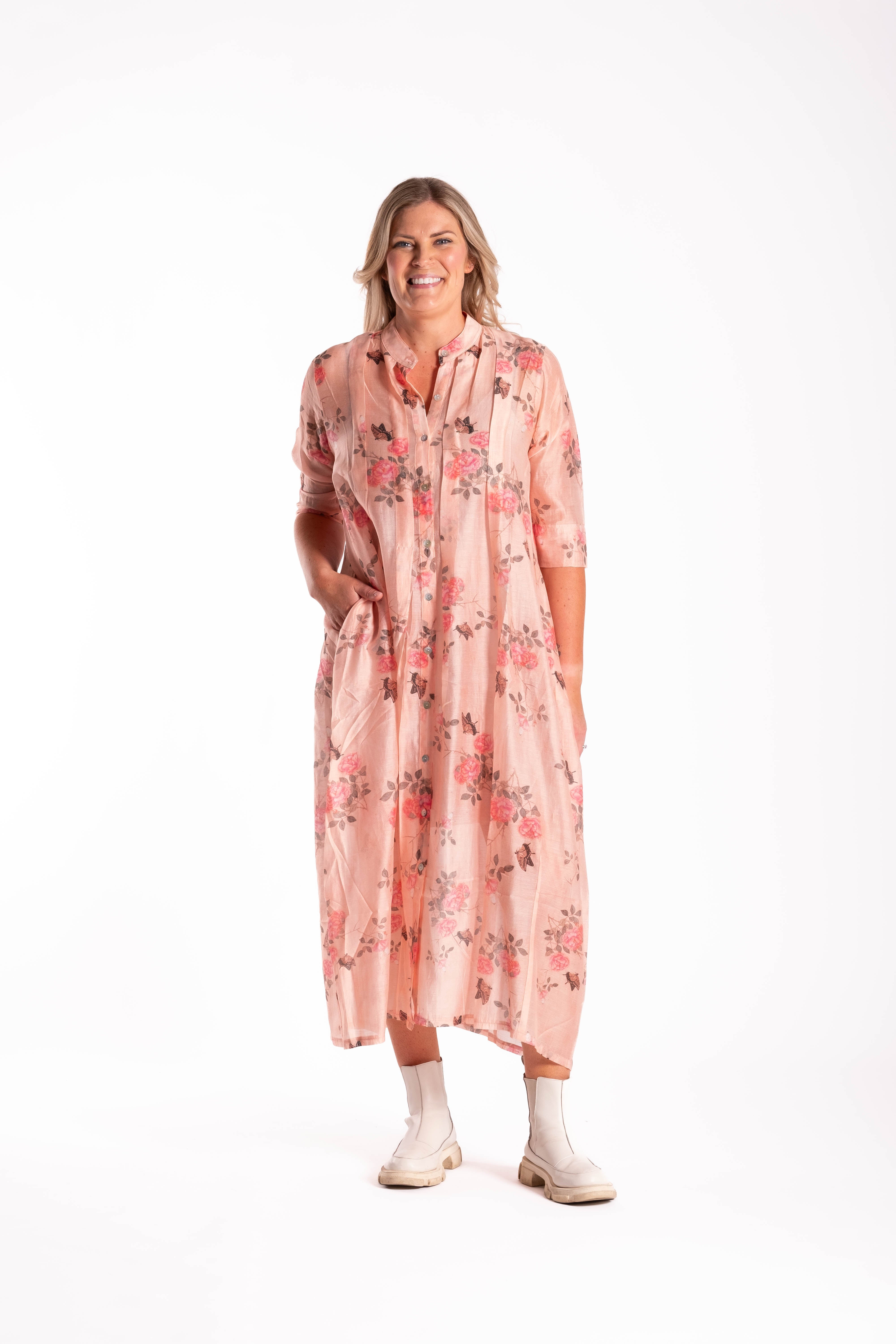 French Me Dress Tropical Butterfly