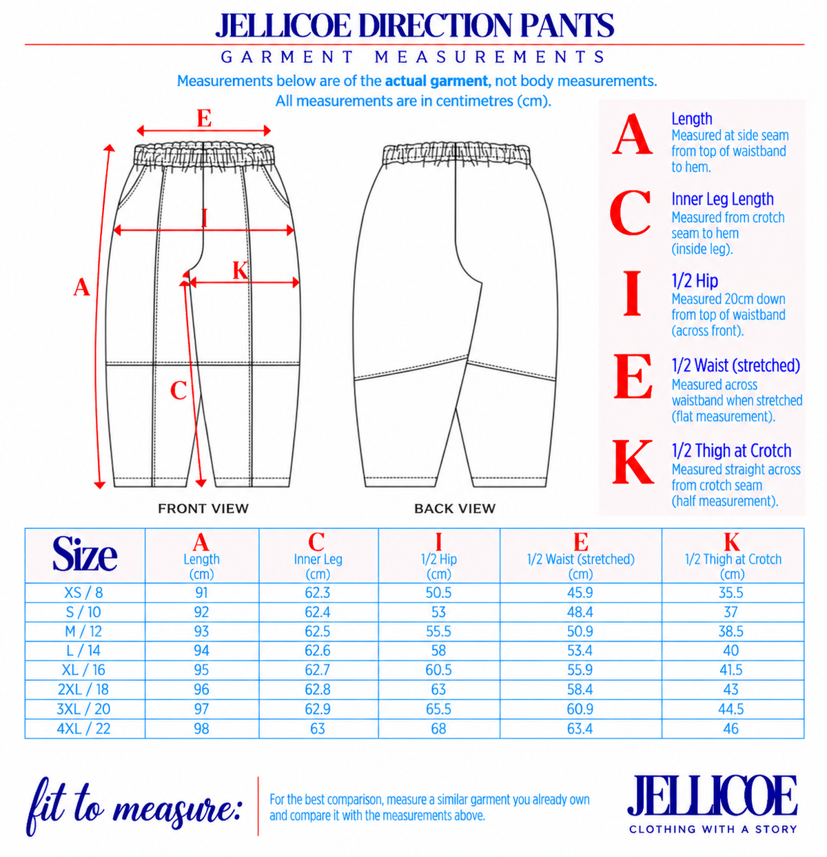 Direction Pants Front Stripe Noir