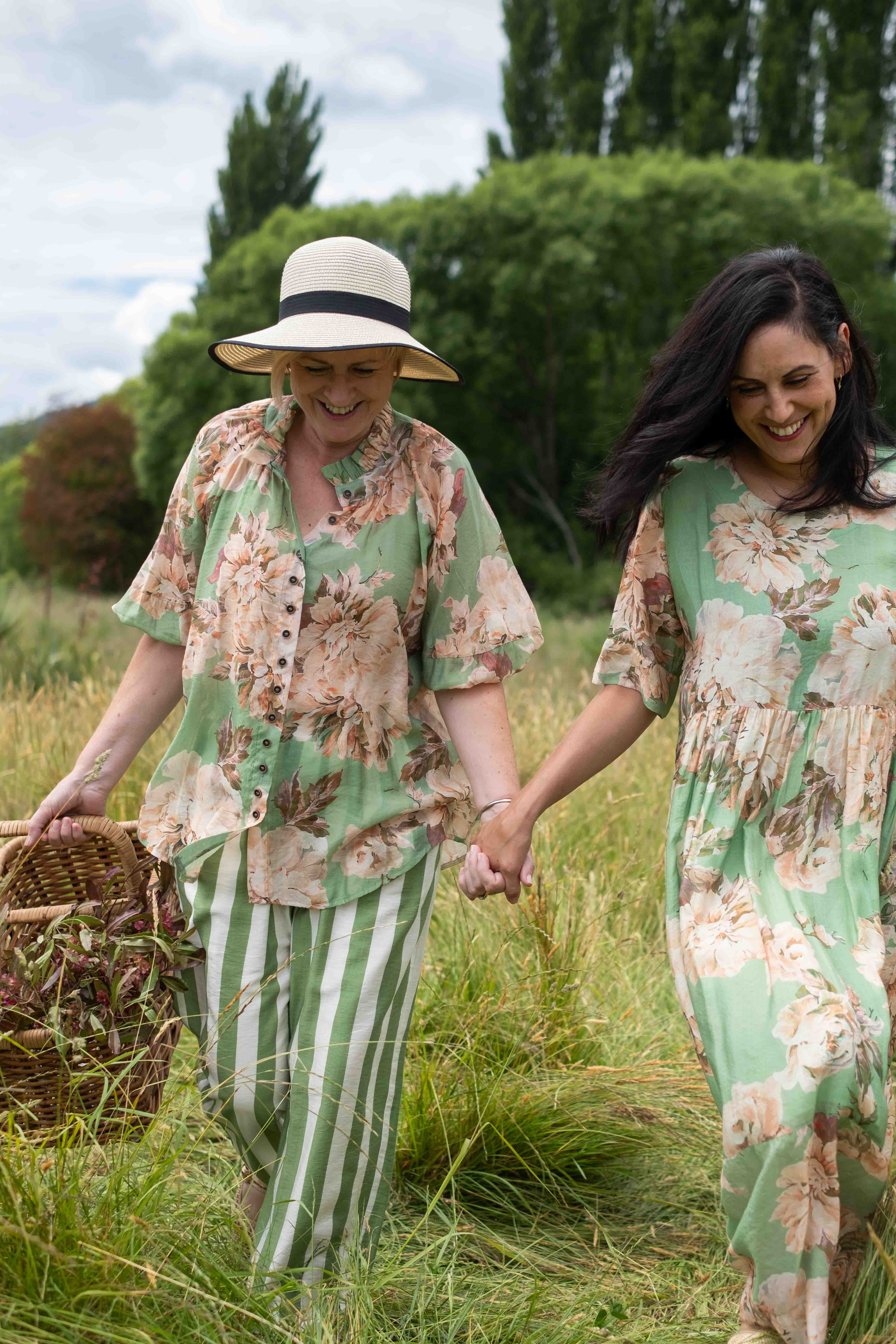 Delight Blouse Eden Mist