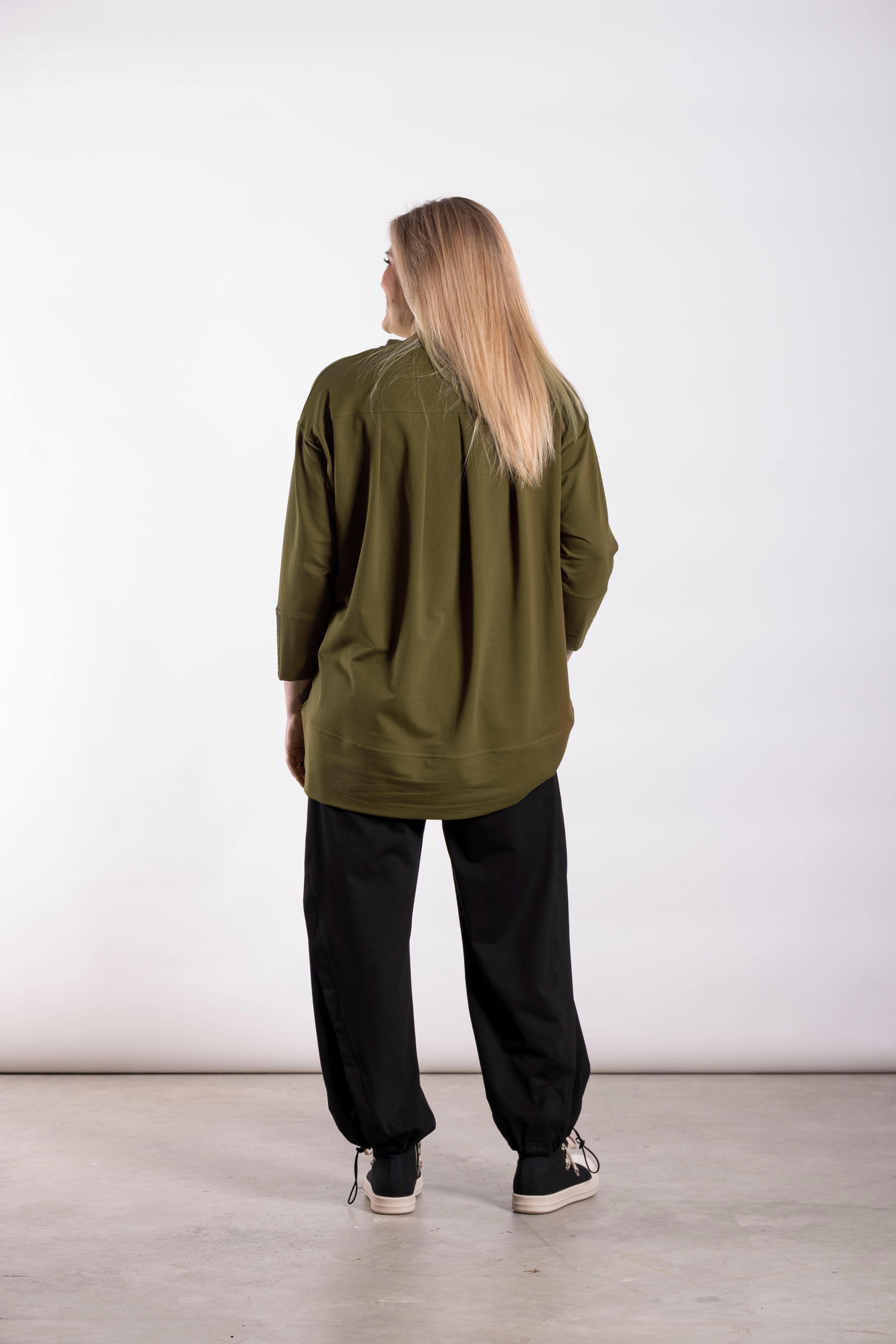 Back Drop Sweatshirt Bay Leaf