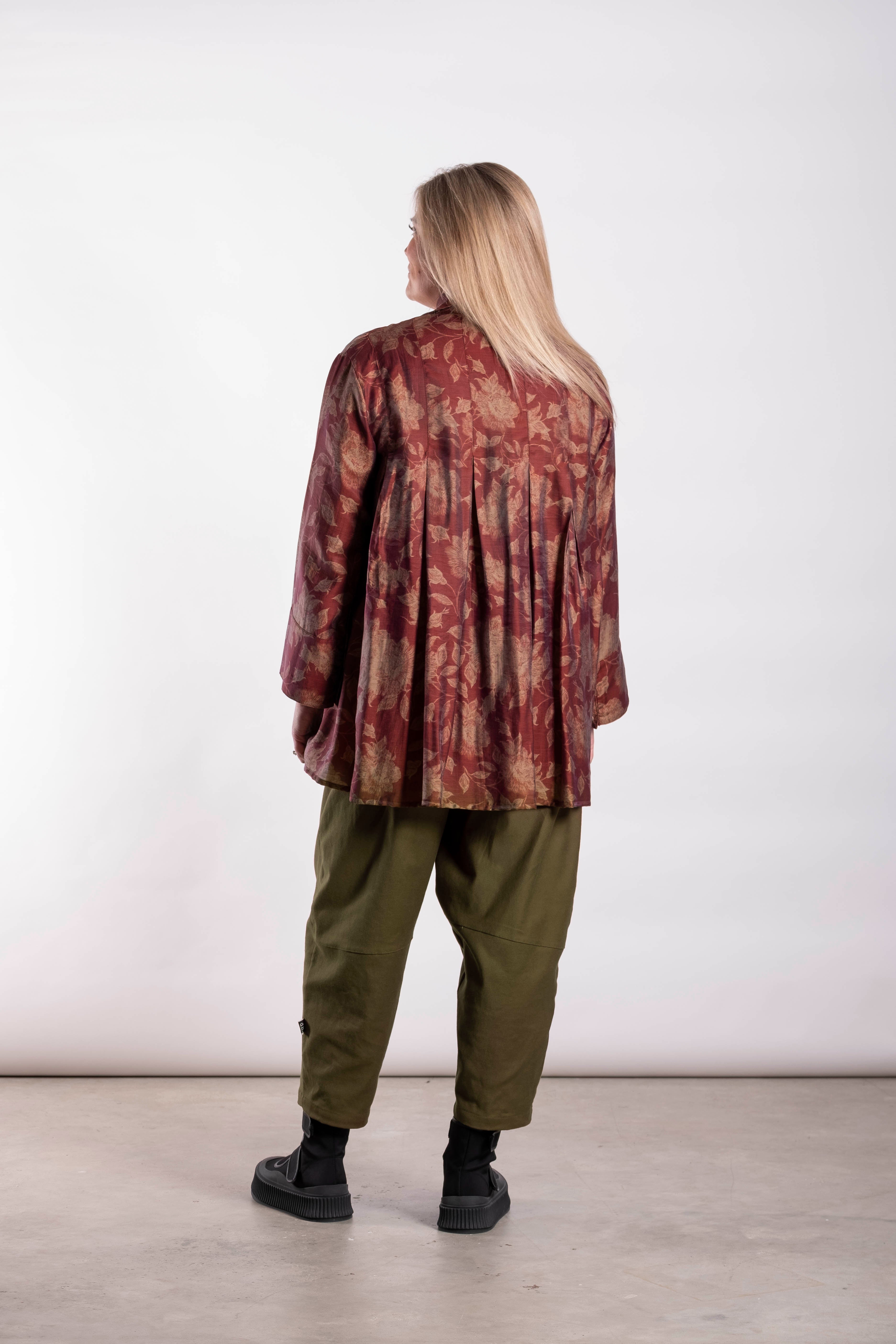 Panel Shirt Rose Tea