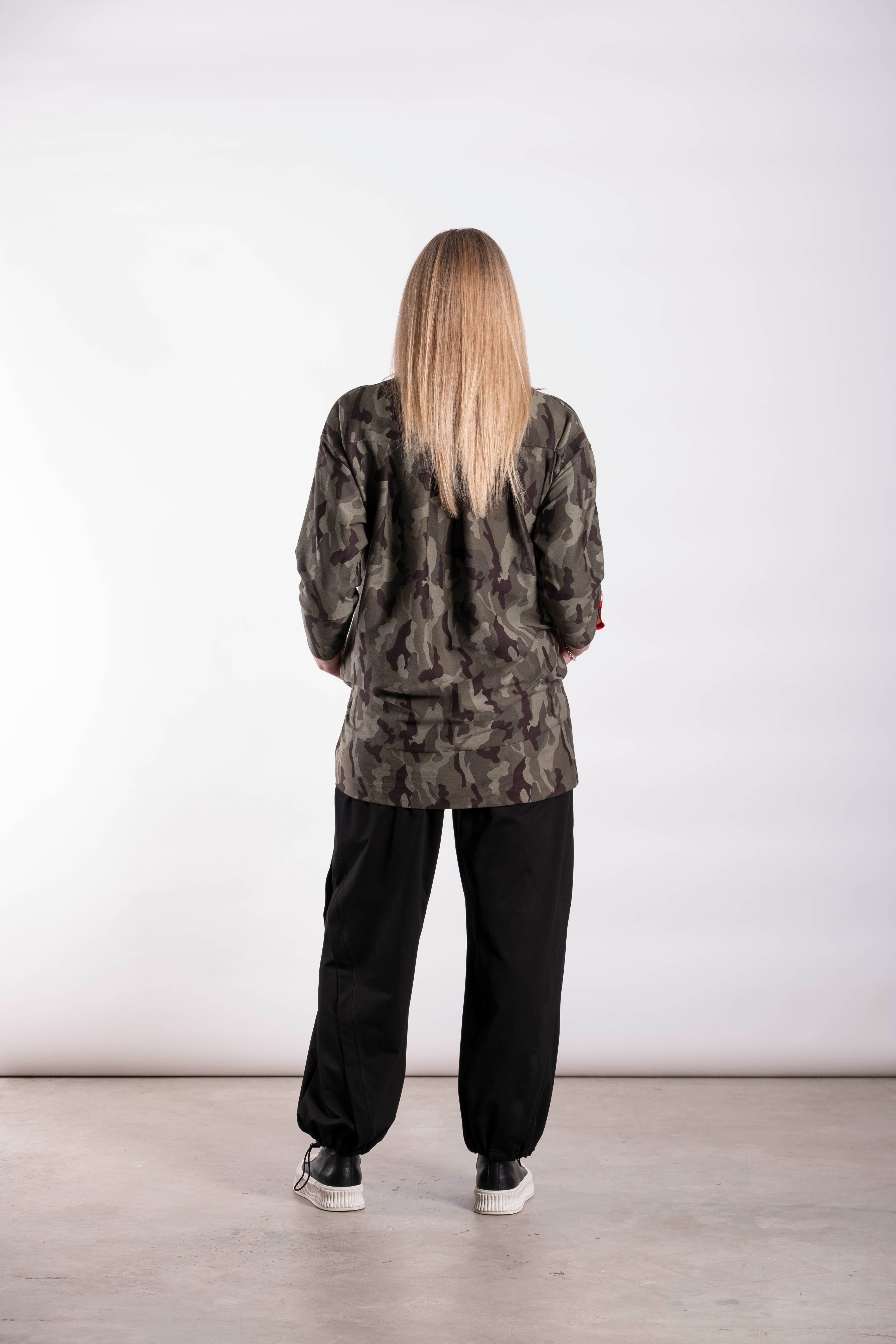 Back Drop Sweatshirt Camo
