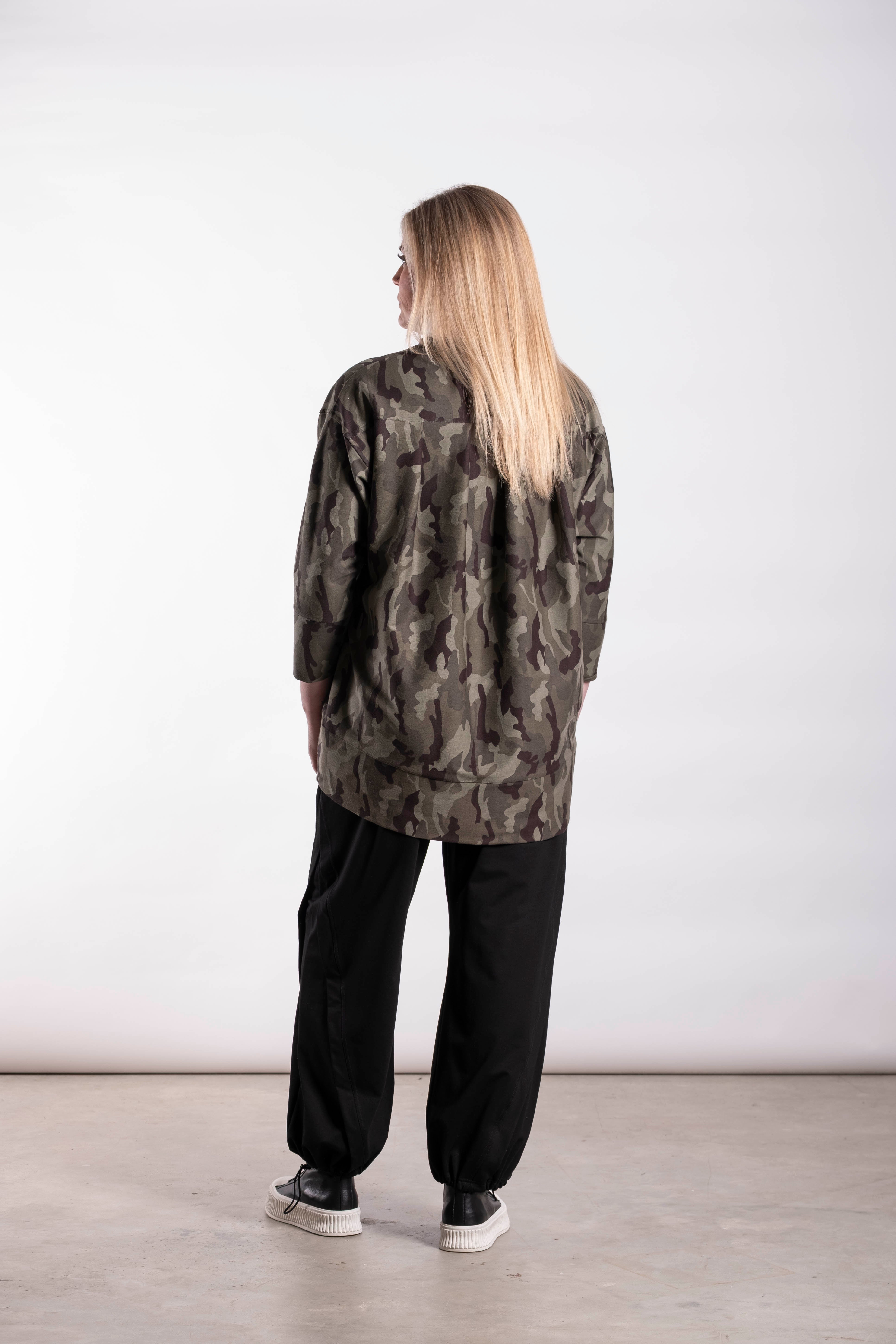 Back Drop Sweatshirt Camo