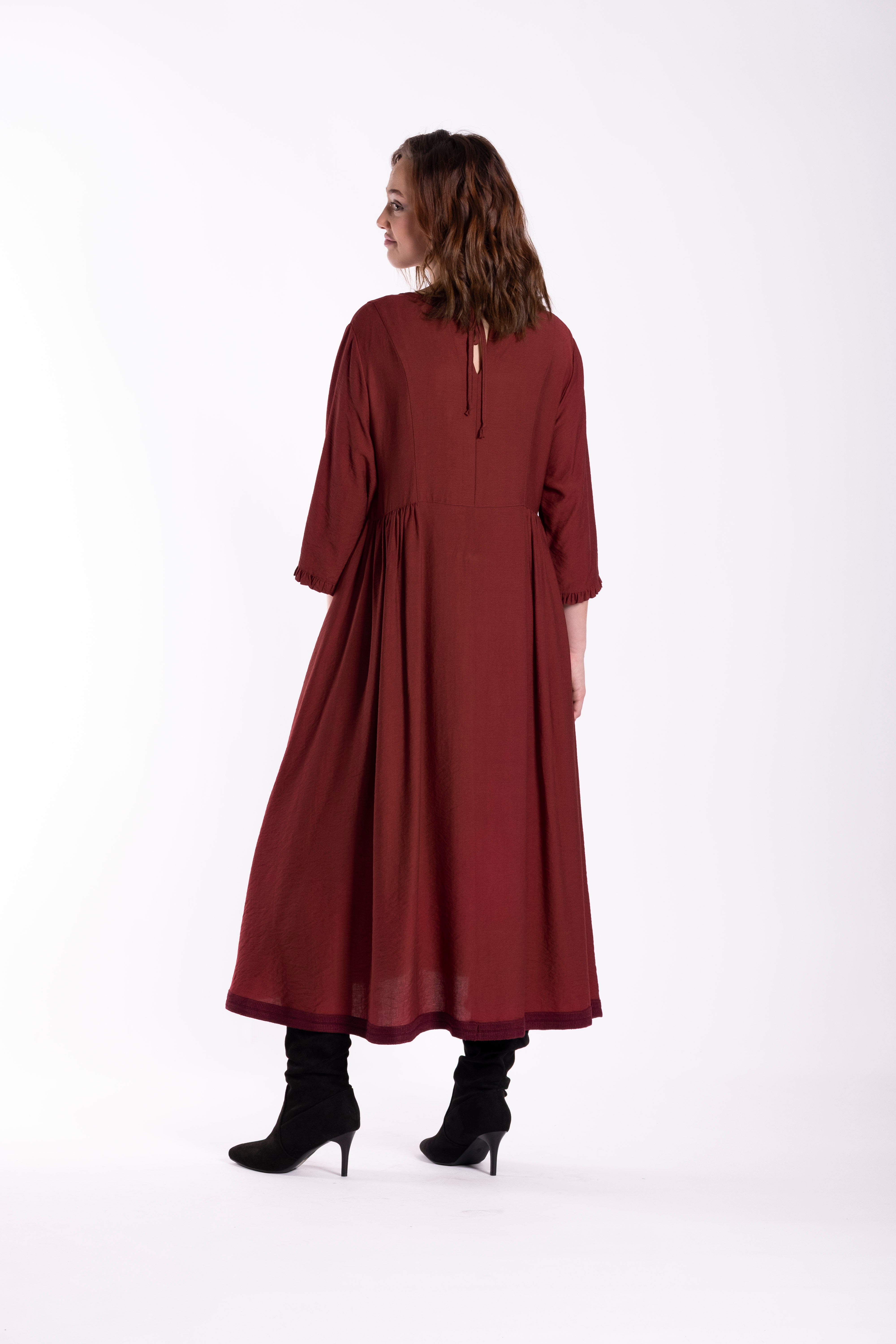 Sable Dress Rubywood