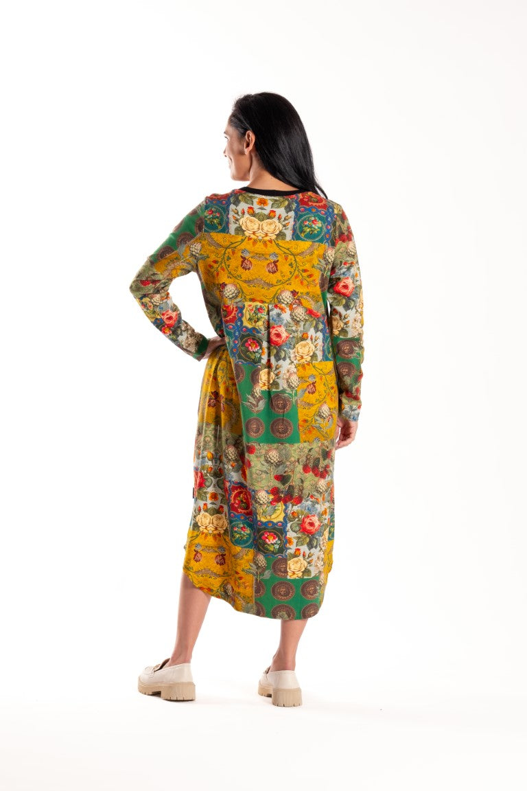 Simone Dress Fruit Tweed