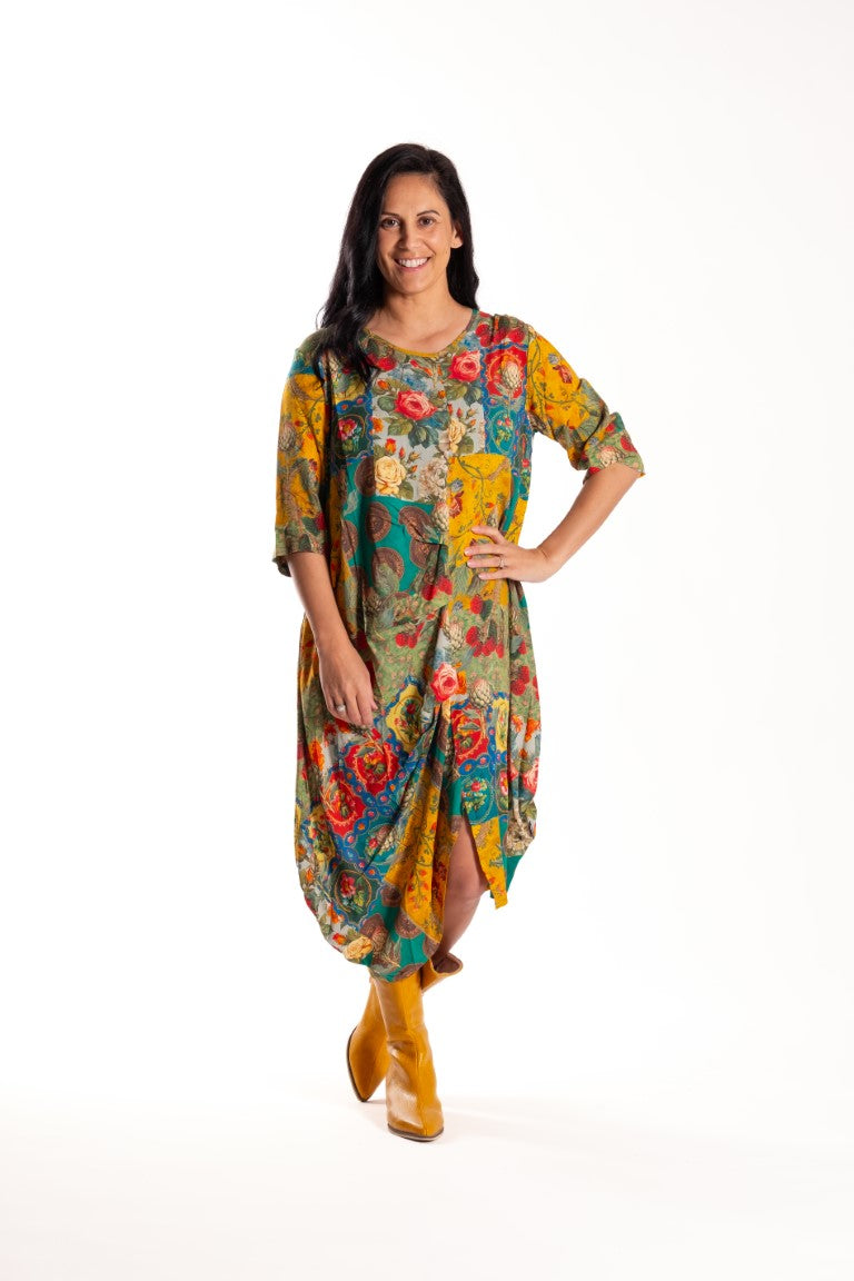 Luci Dress Fruit Tweed