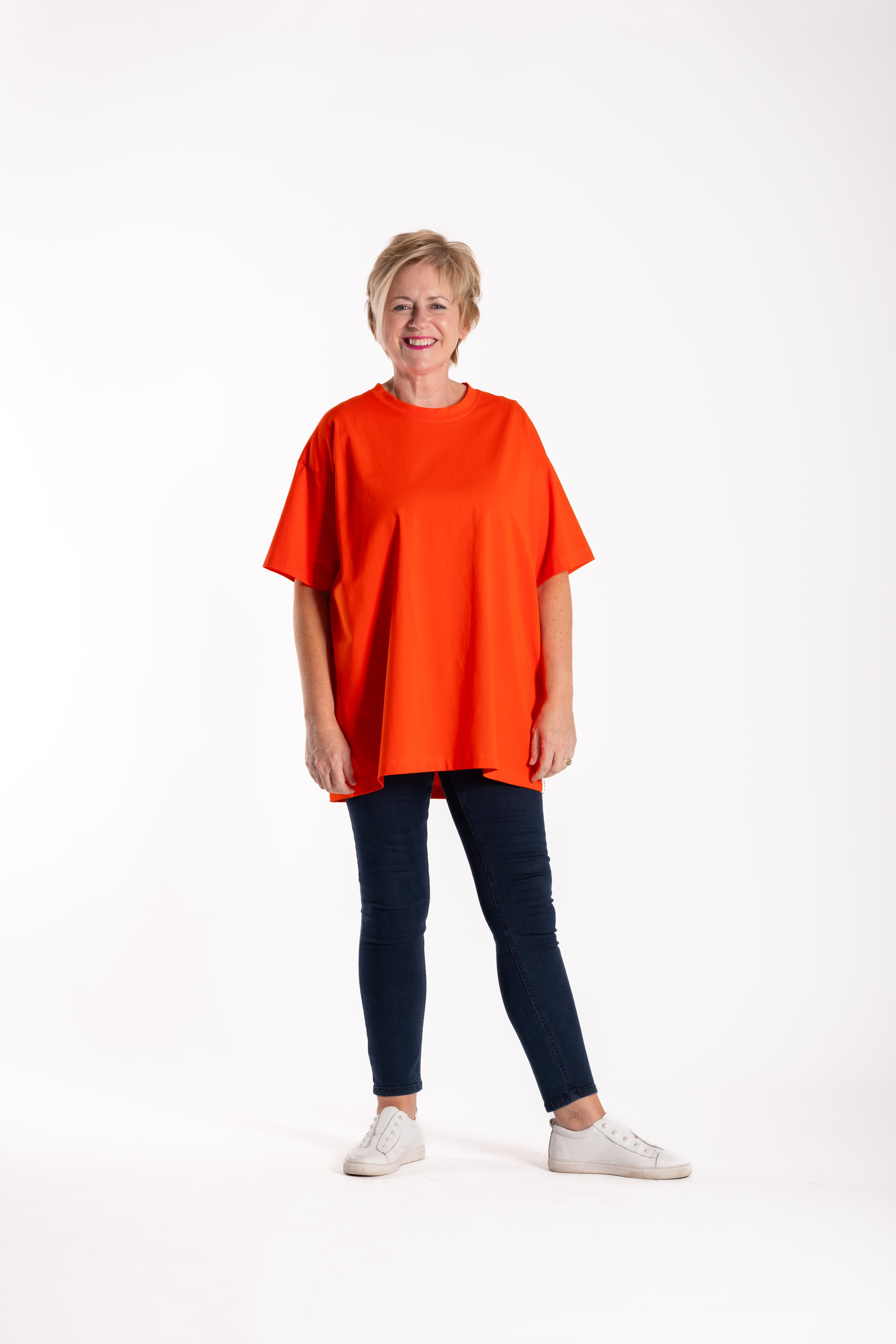 Oversized Box Tee Grapefruit