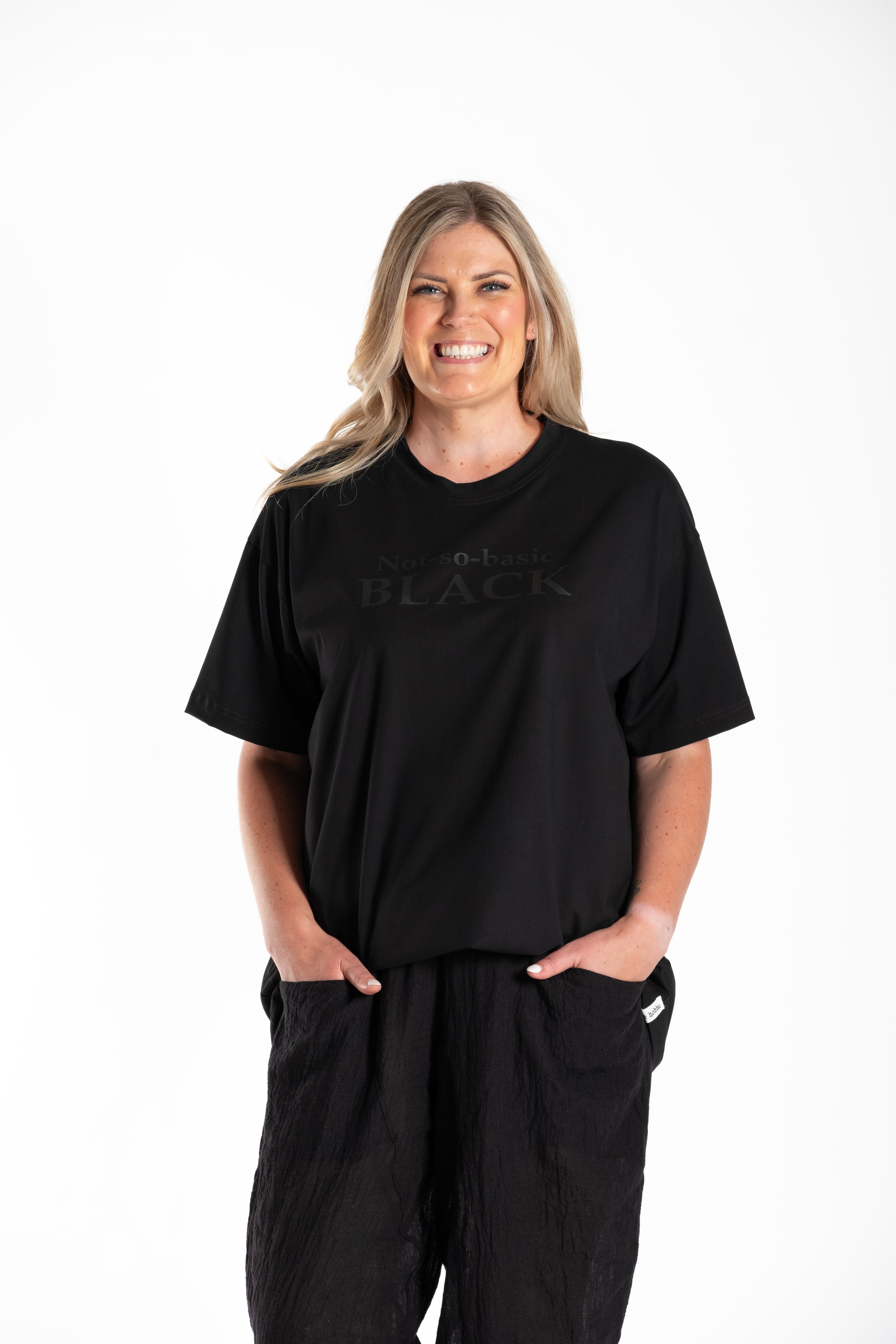 Oversized Box Tee Not So Basic