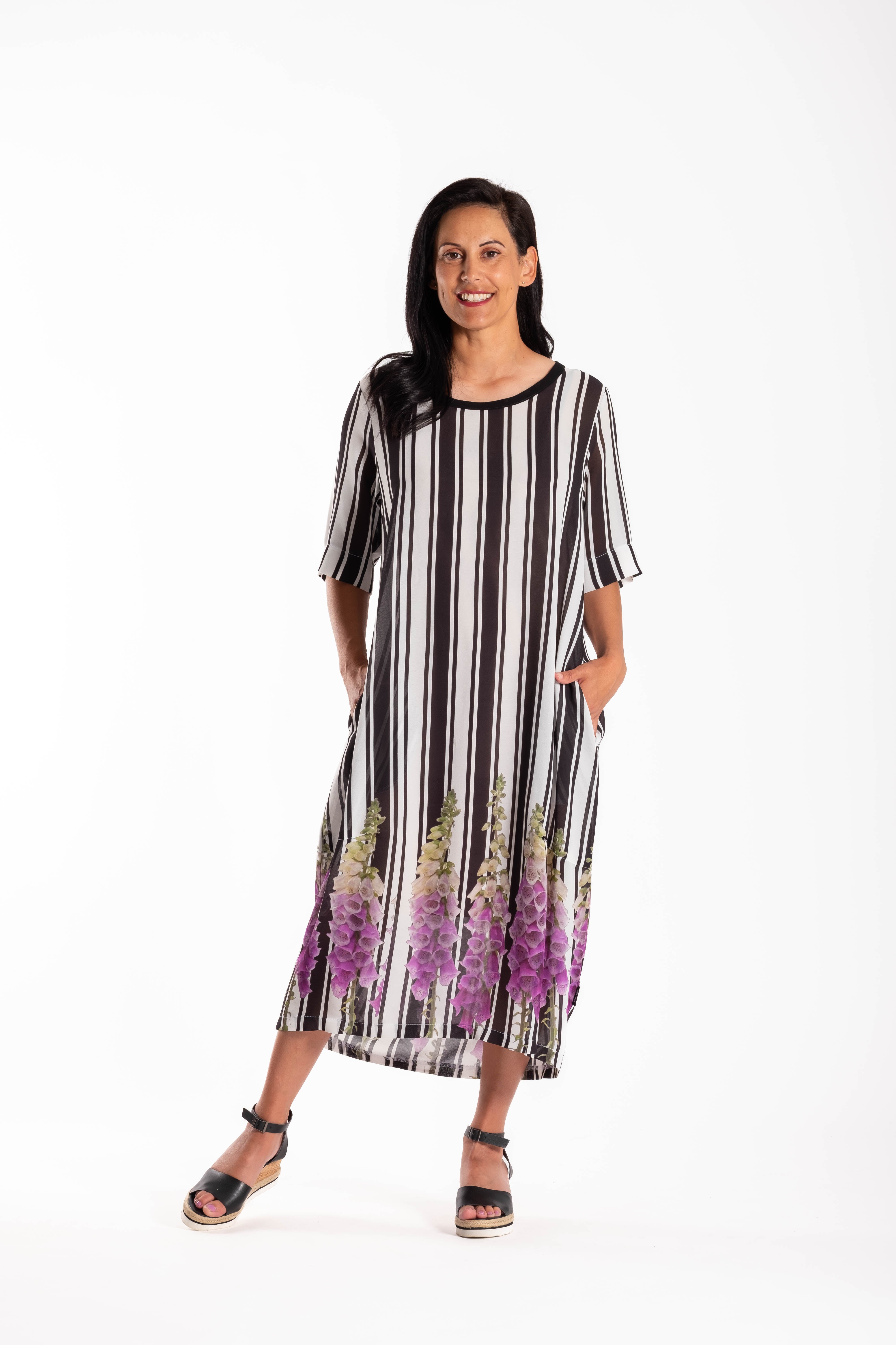 Sandy Dress Foxglove