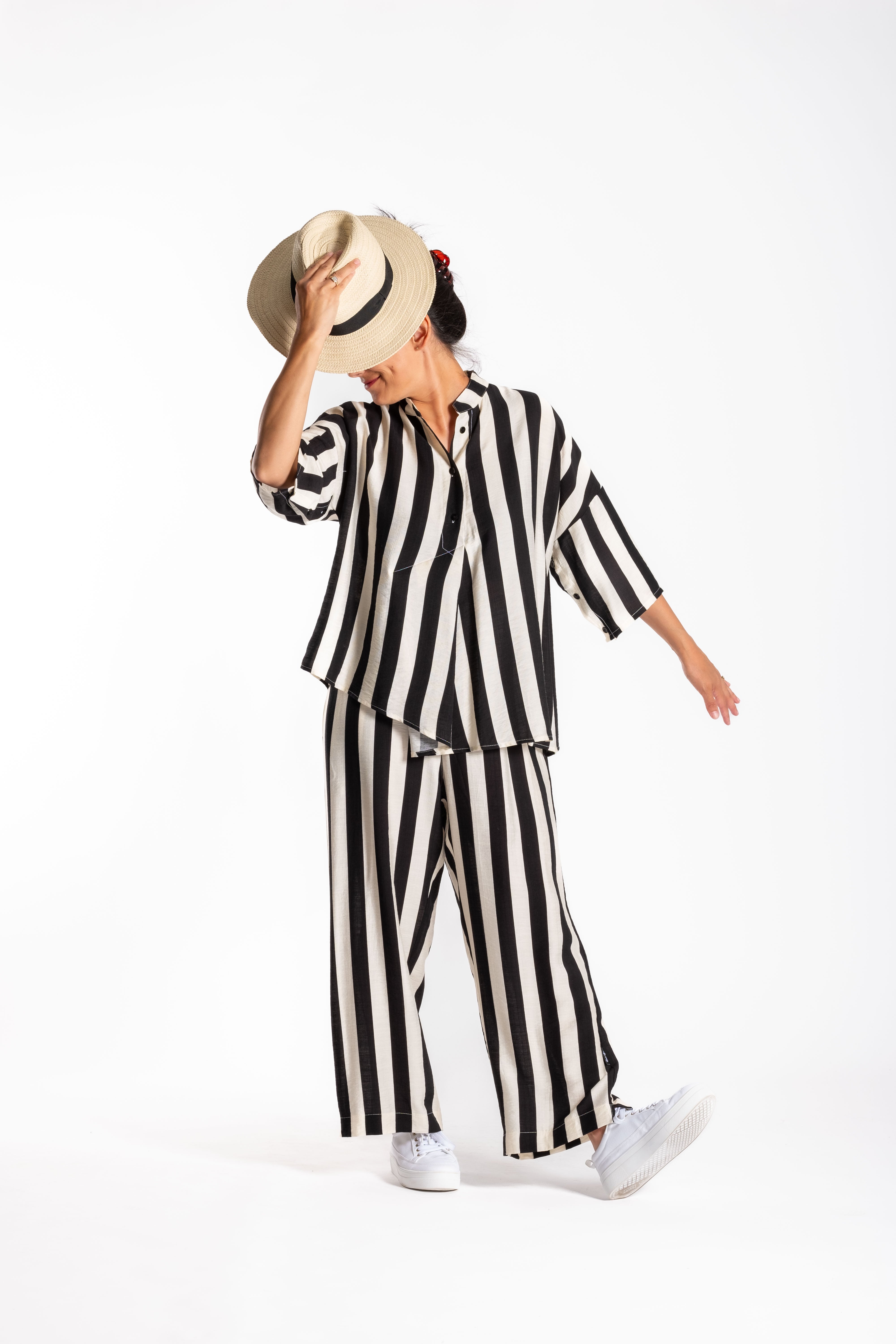 Phoenix Shirt Black Stripe