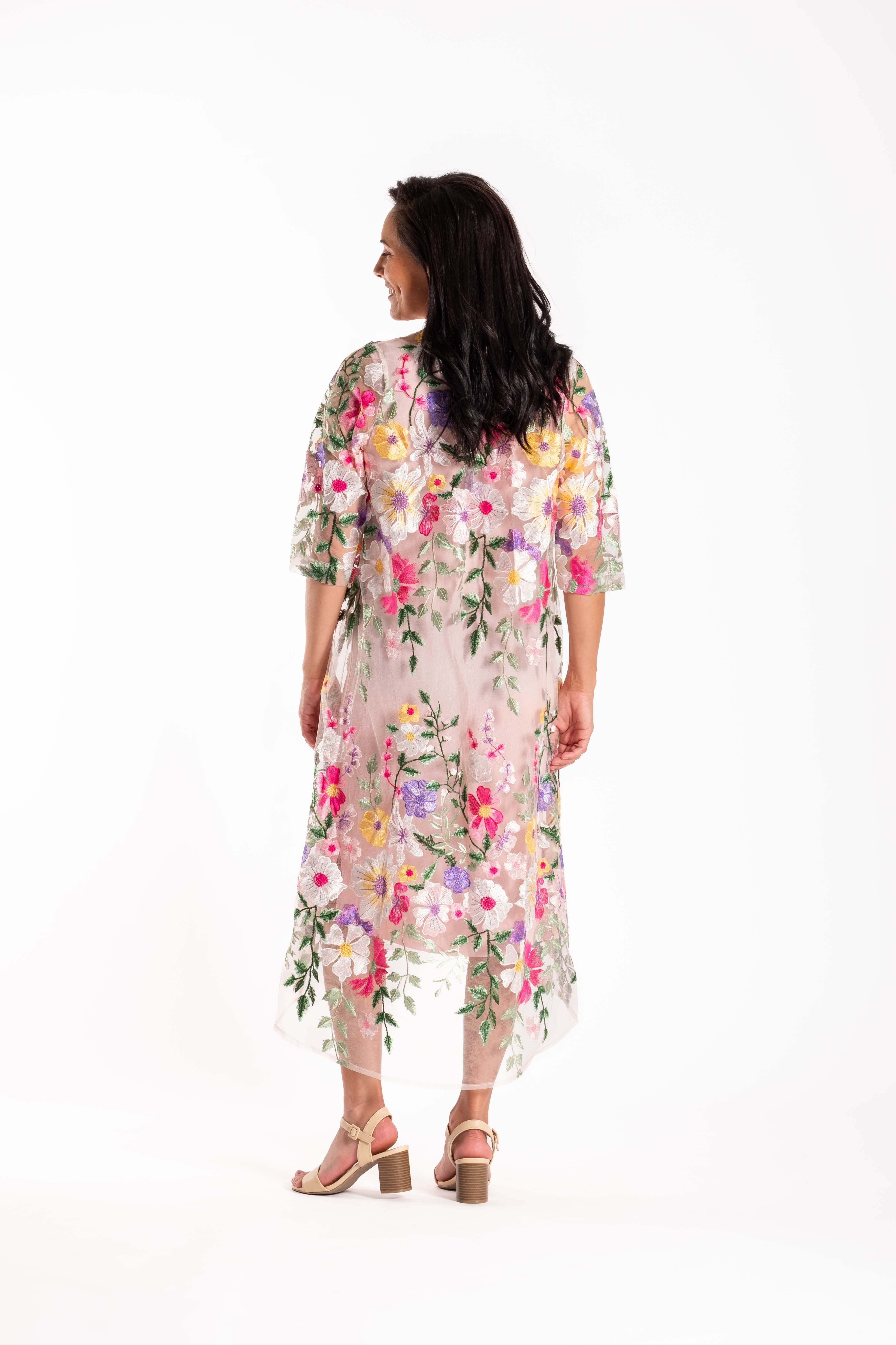 Olive Dress Textured Garden