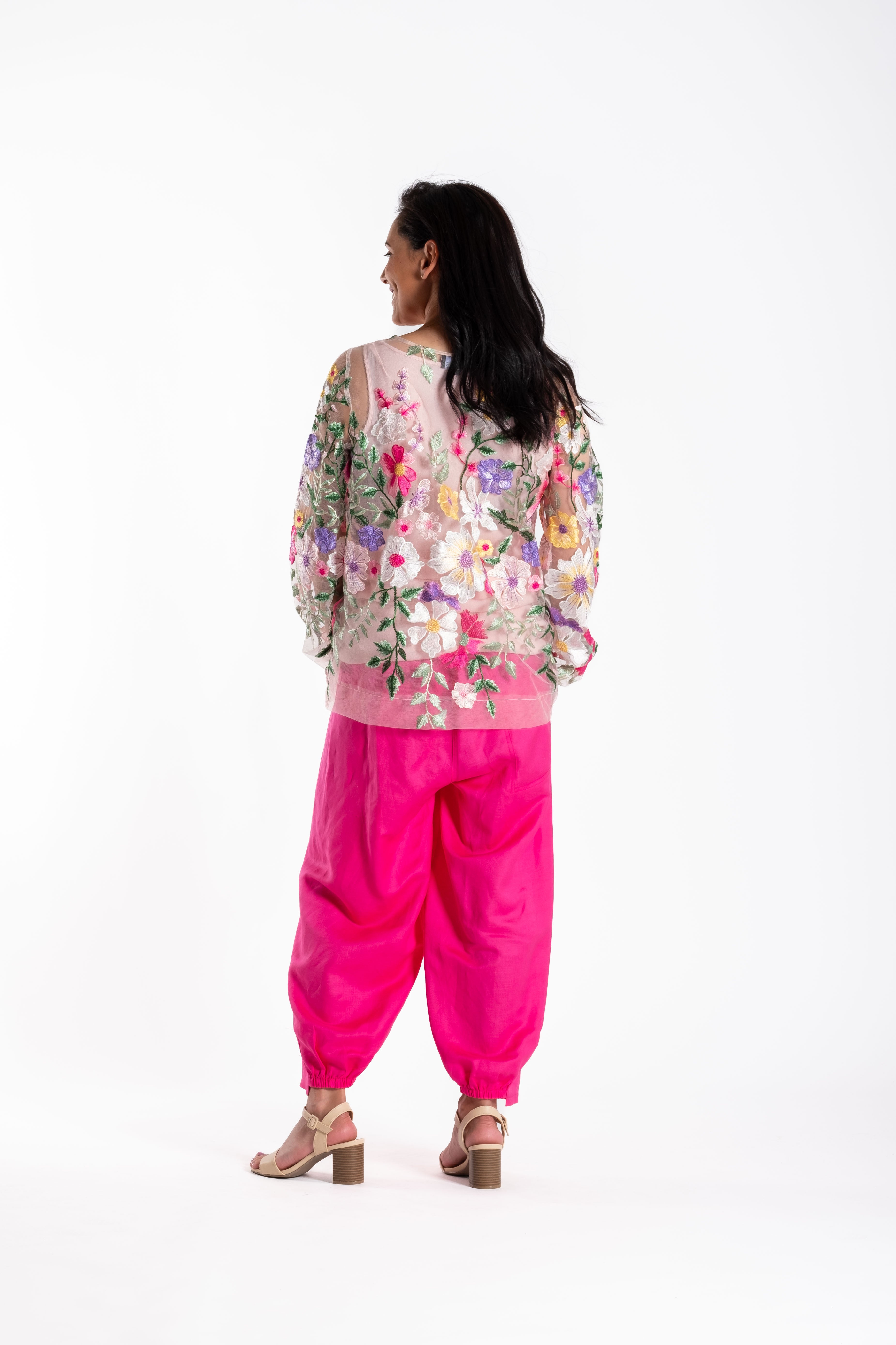 Lattice Top Textured Garden