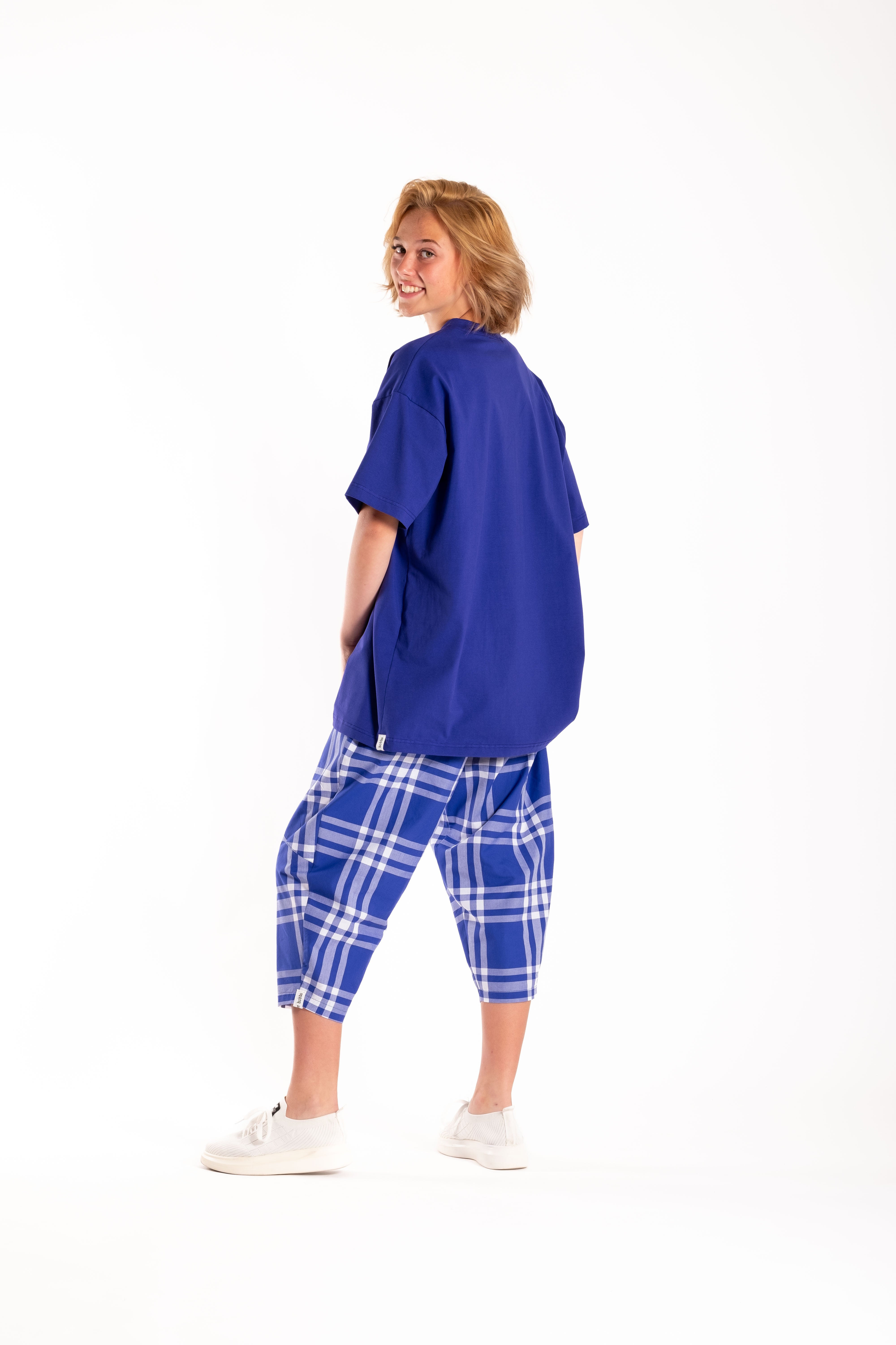 Oversized Box Tee Indigo