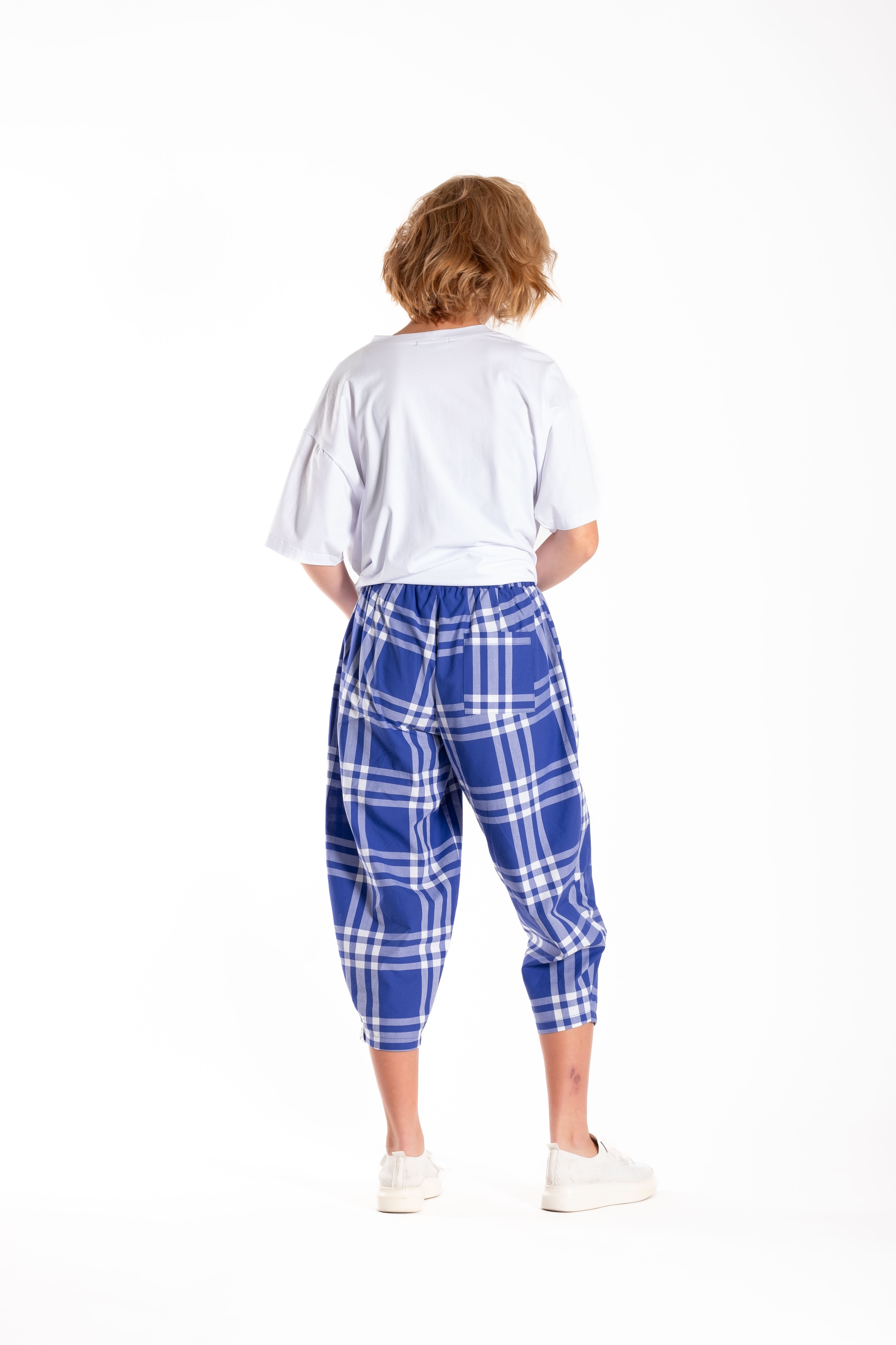 Advocate Pants Tartan Blue