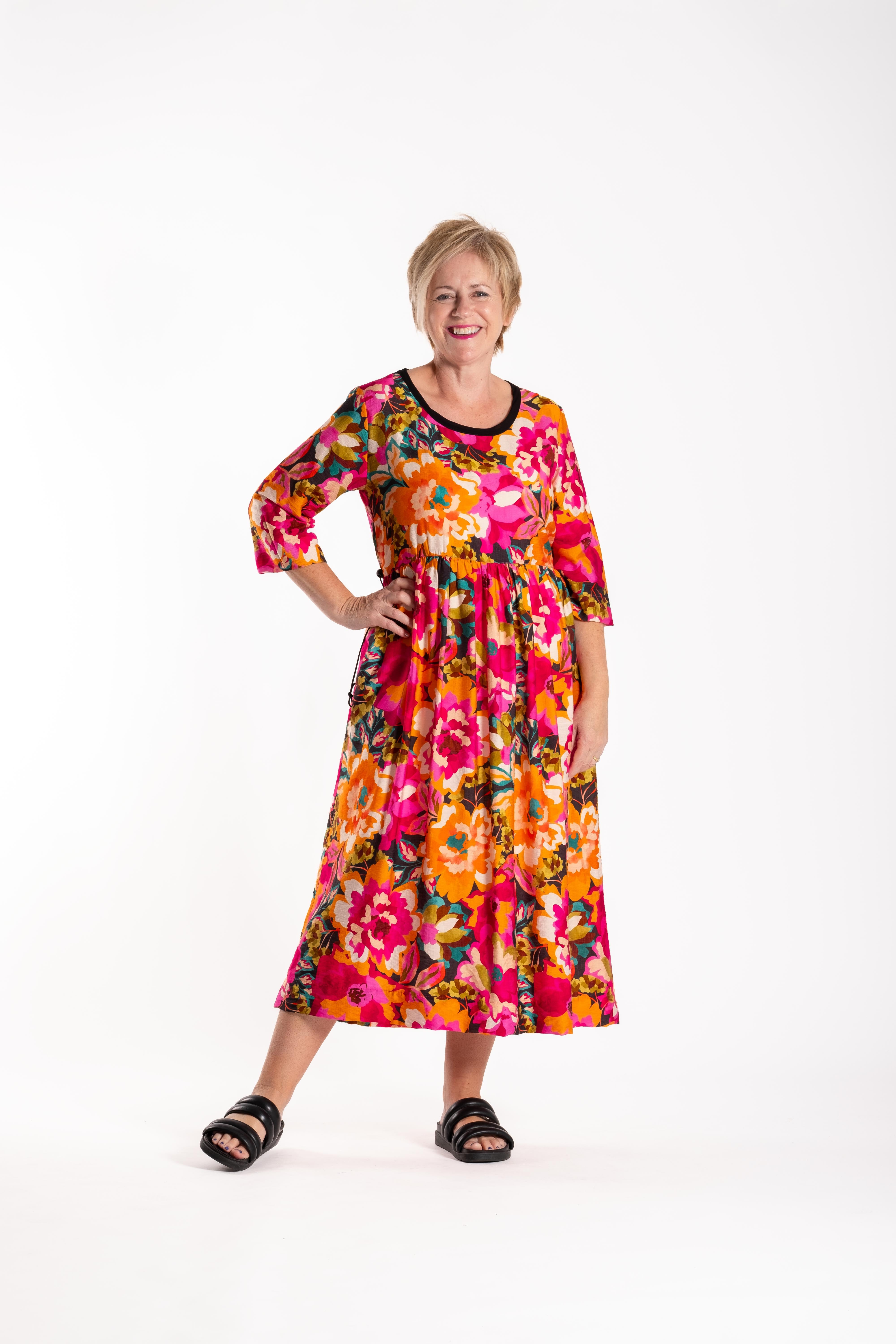 Tarbana Dress Retro Pink