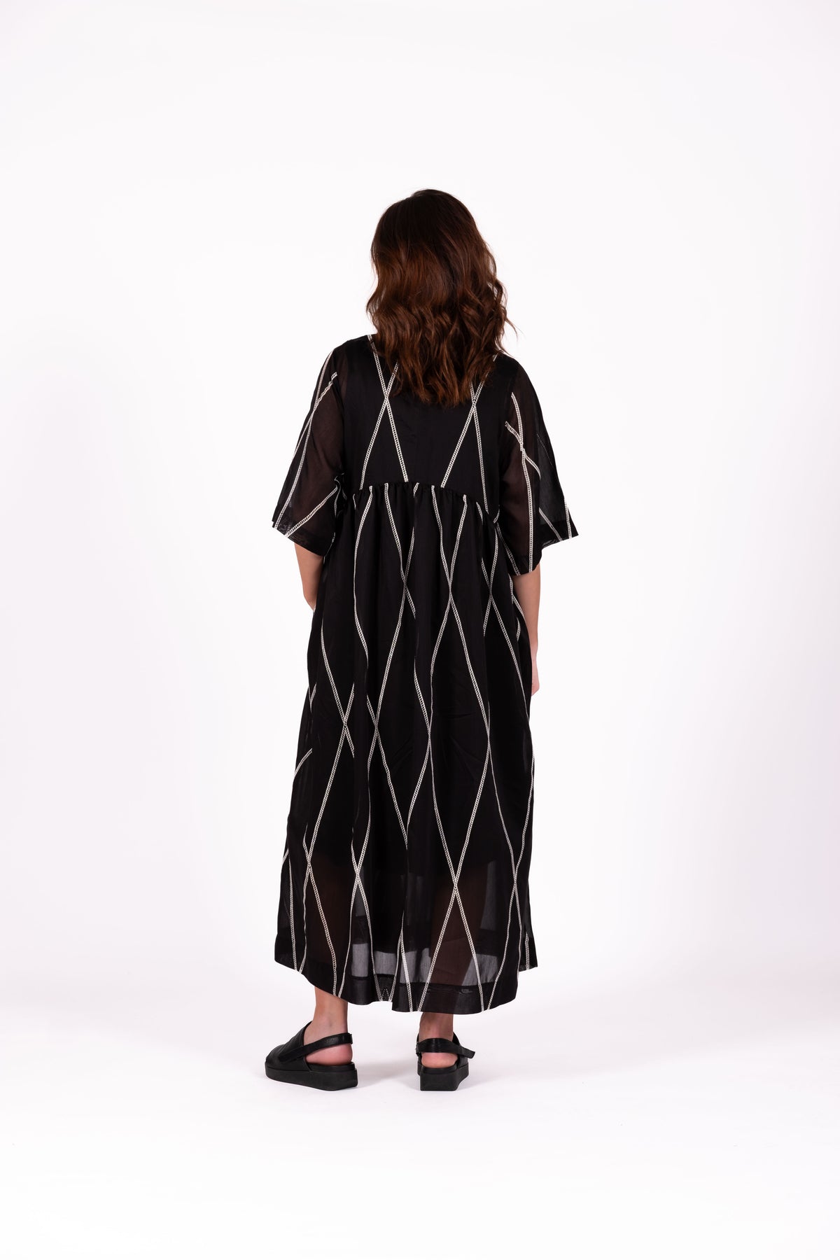 Brylee Dress Trace Black