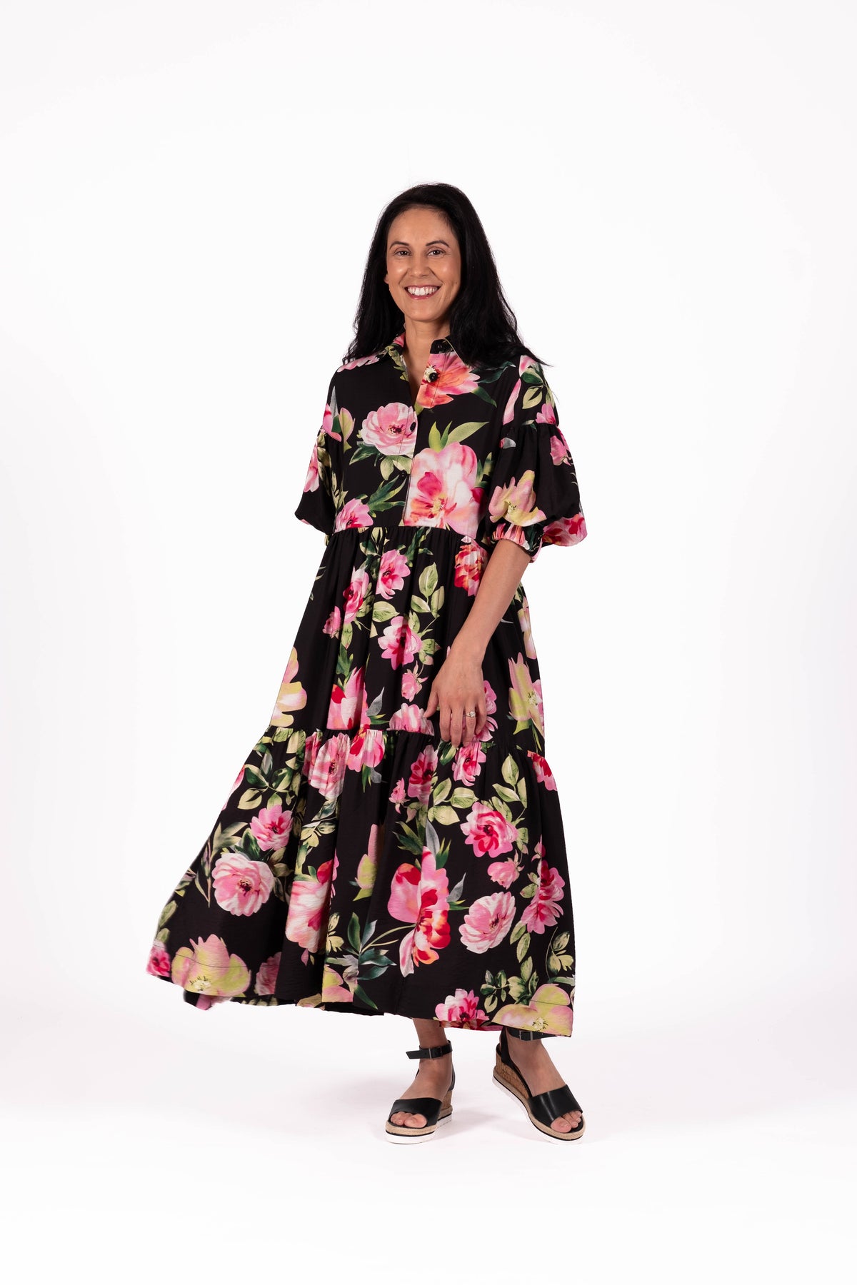 Lana Dress Ink Blosson