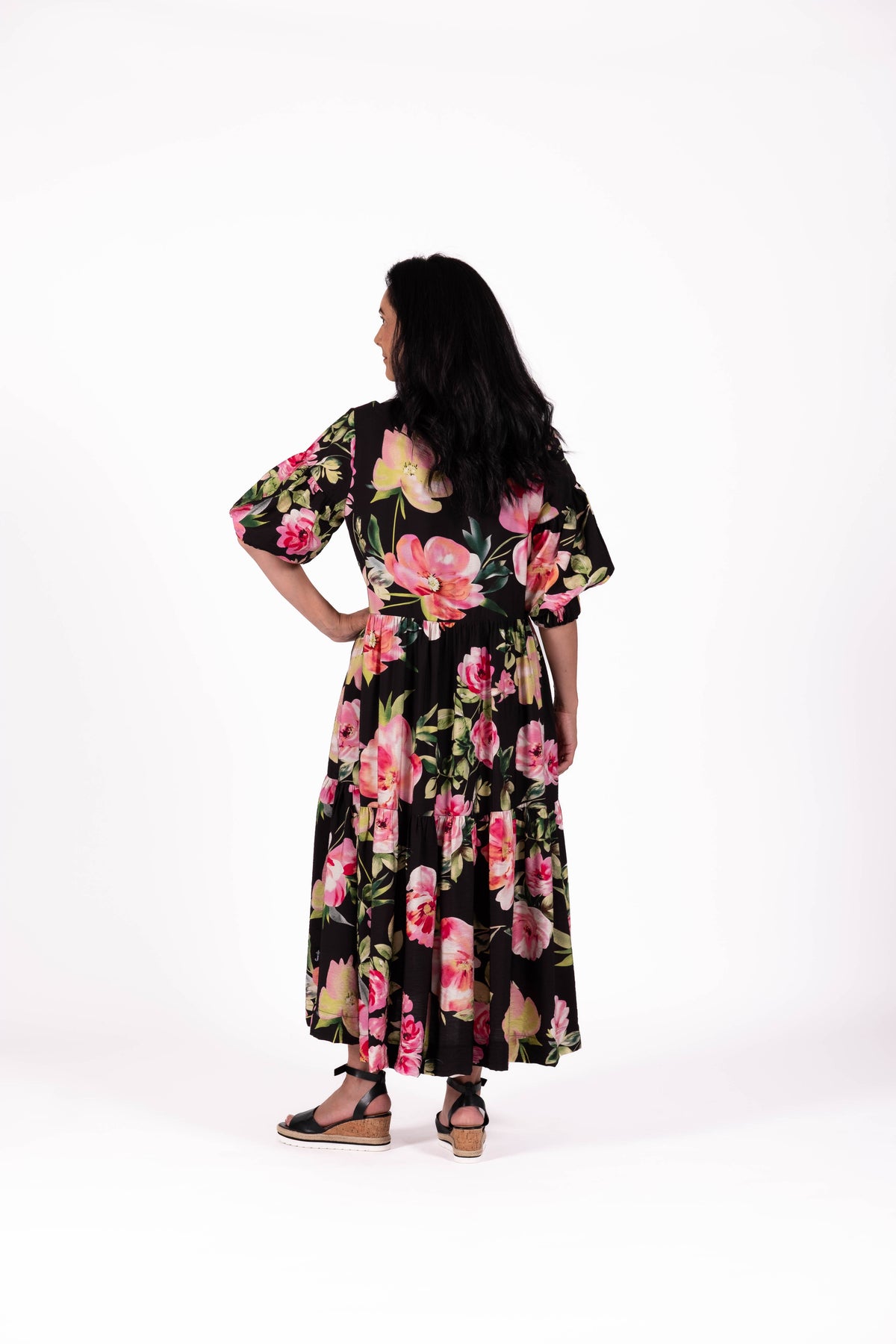 Lana Dress Ink Blosson