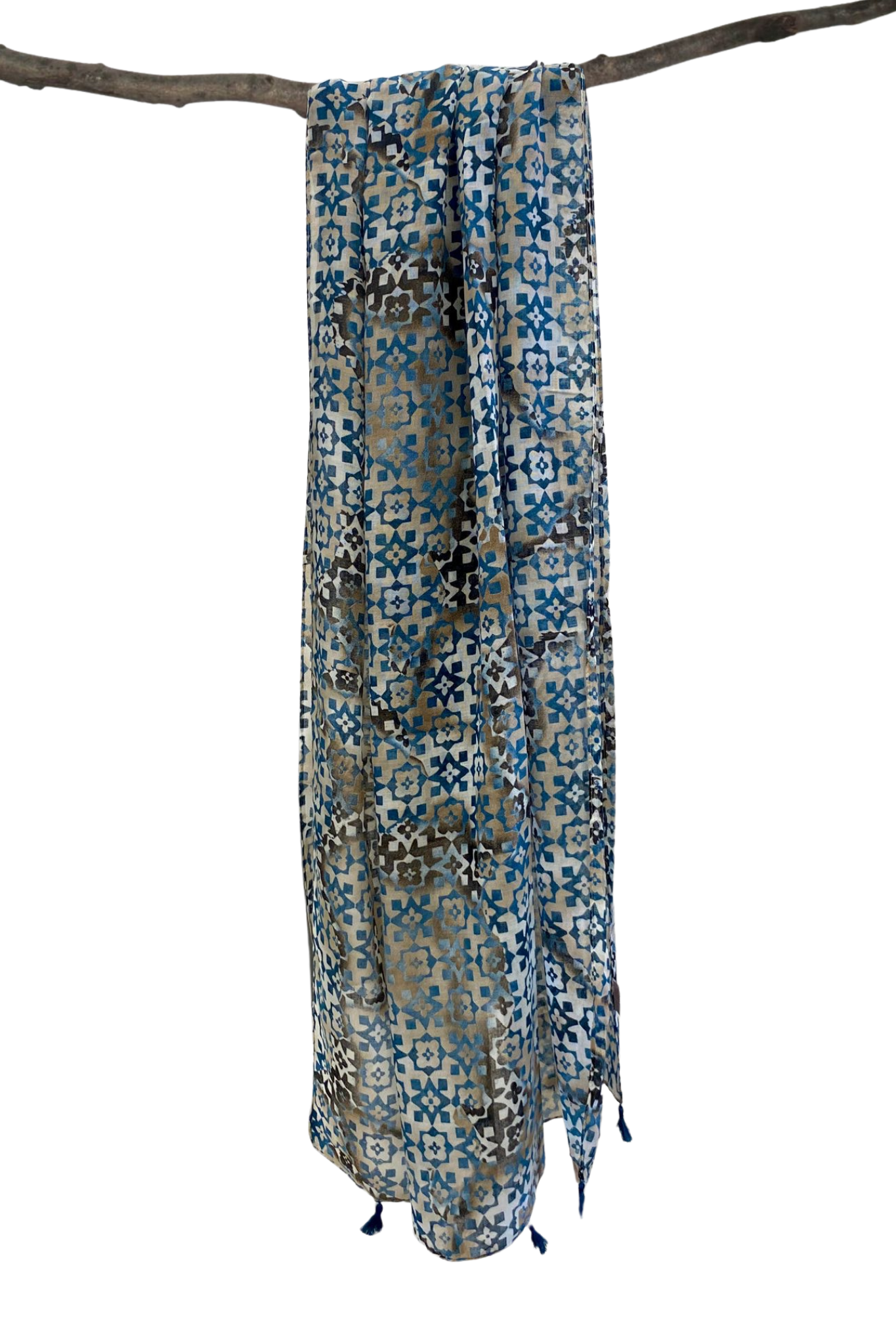 Santorini Tiles Scarf