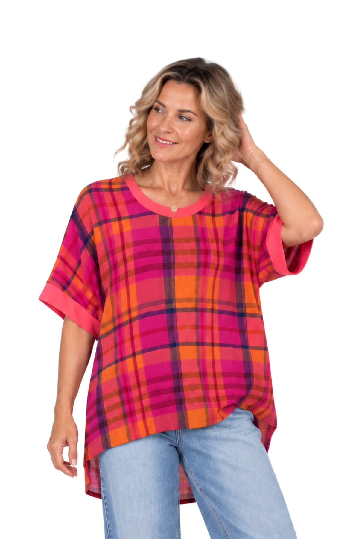 Relax Top Bright Chq