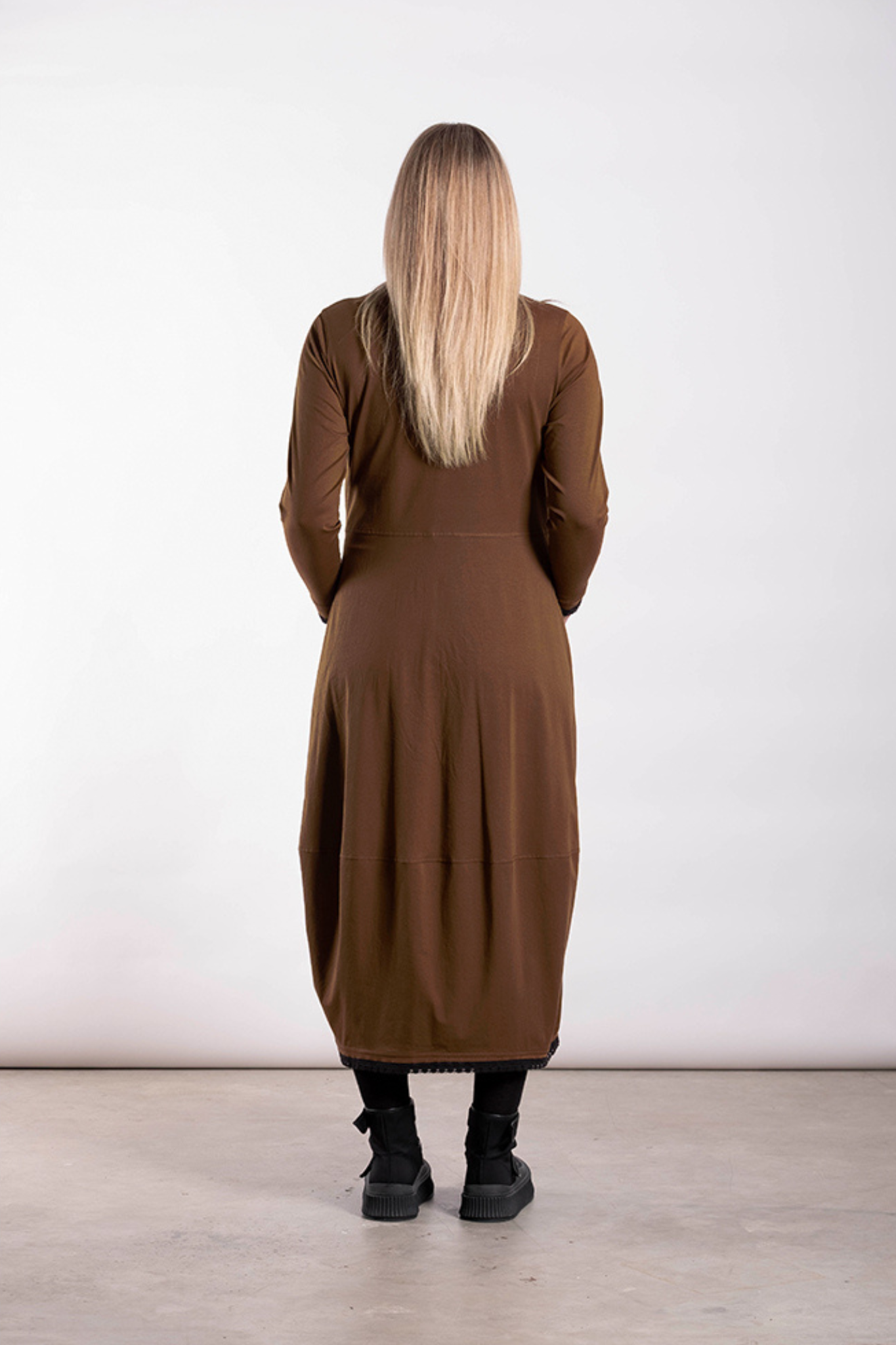 Marcia Dress Spiced Coffee