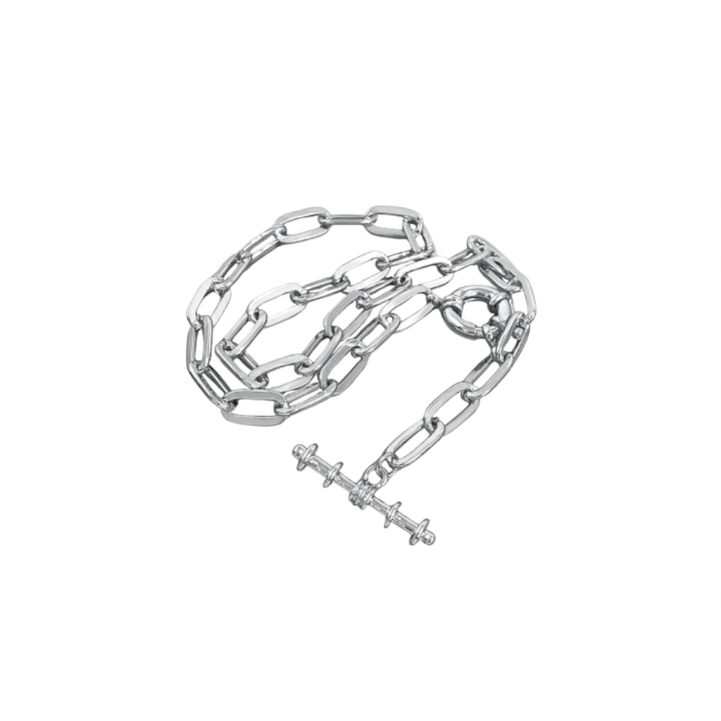 Link Luxe Necklace Silver