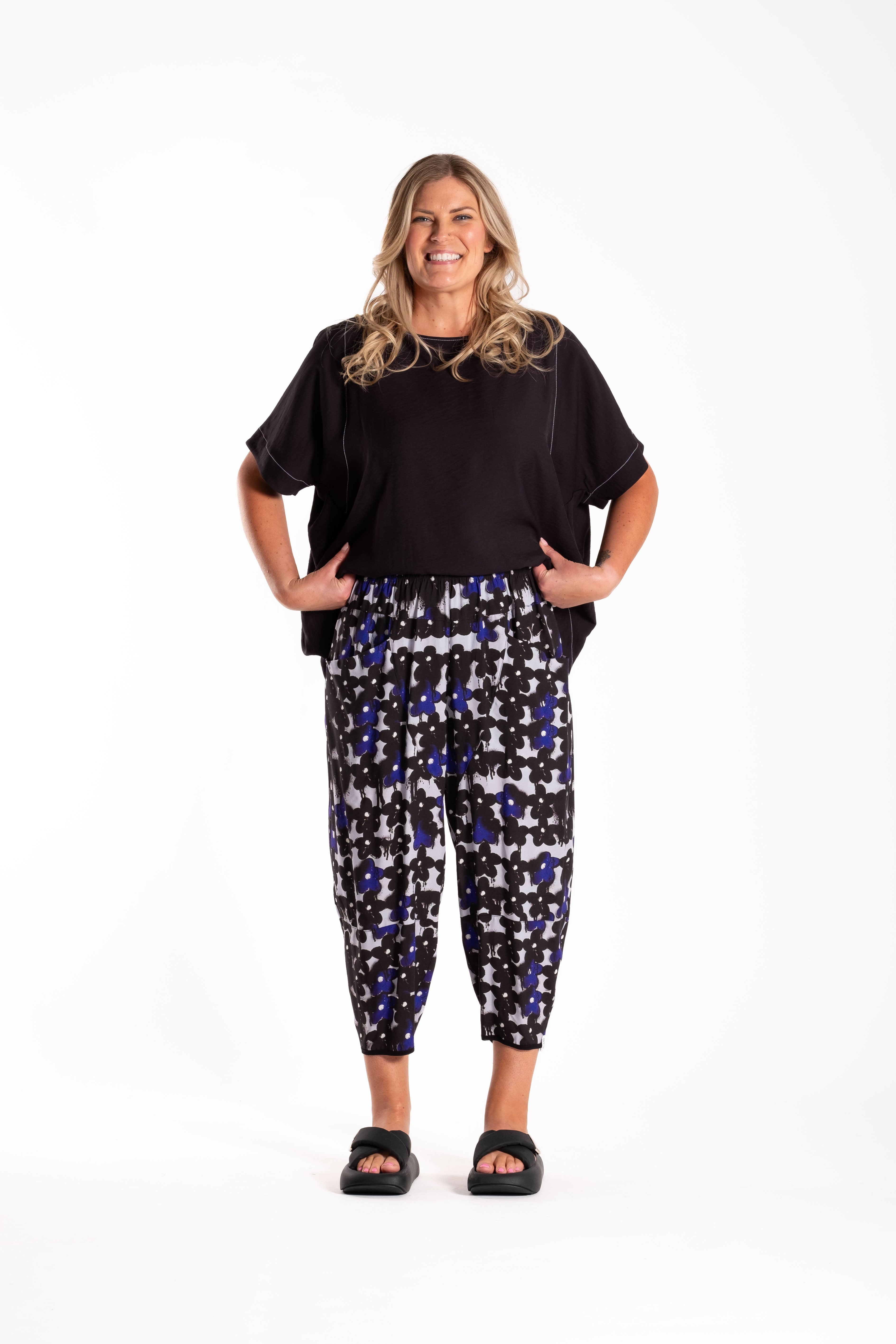 Command Pants Daisy Graffiti
