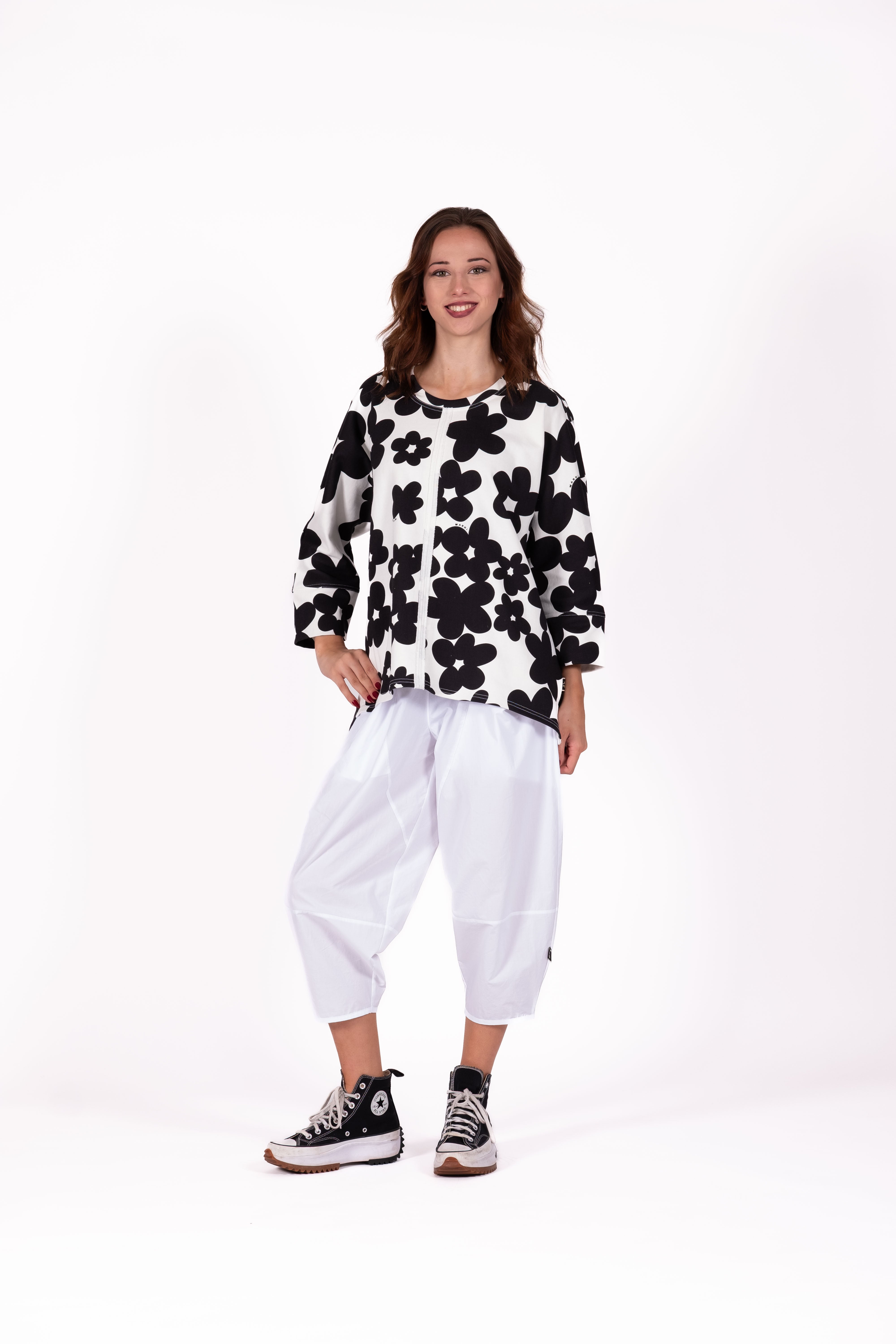 Max Sweatshirt Inkblot Floral Noir