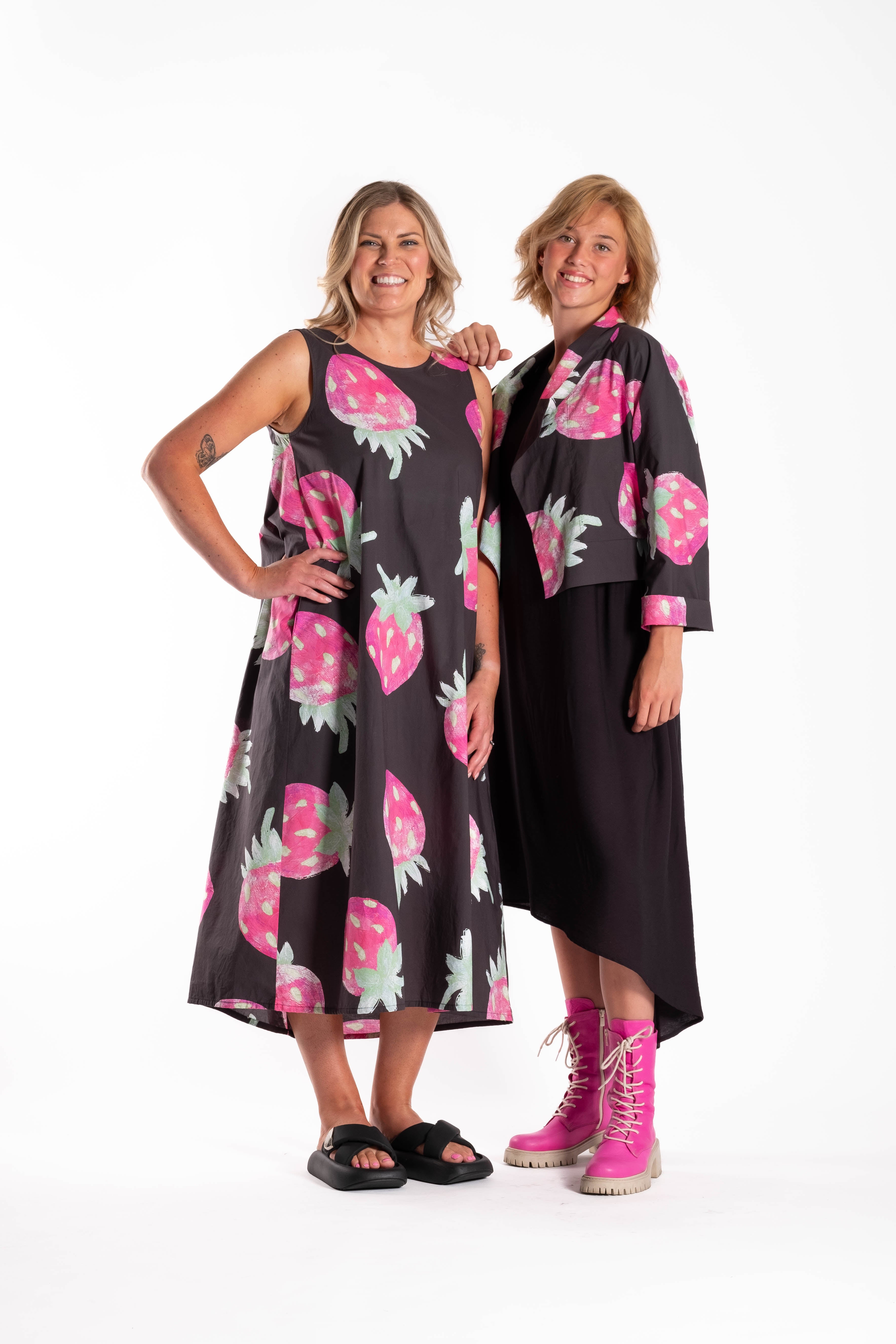 Tasmin Dress Strawberry Fields