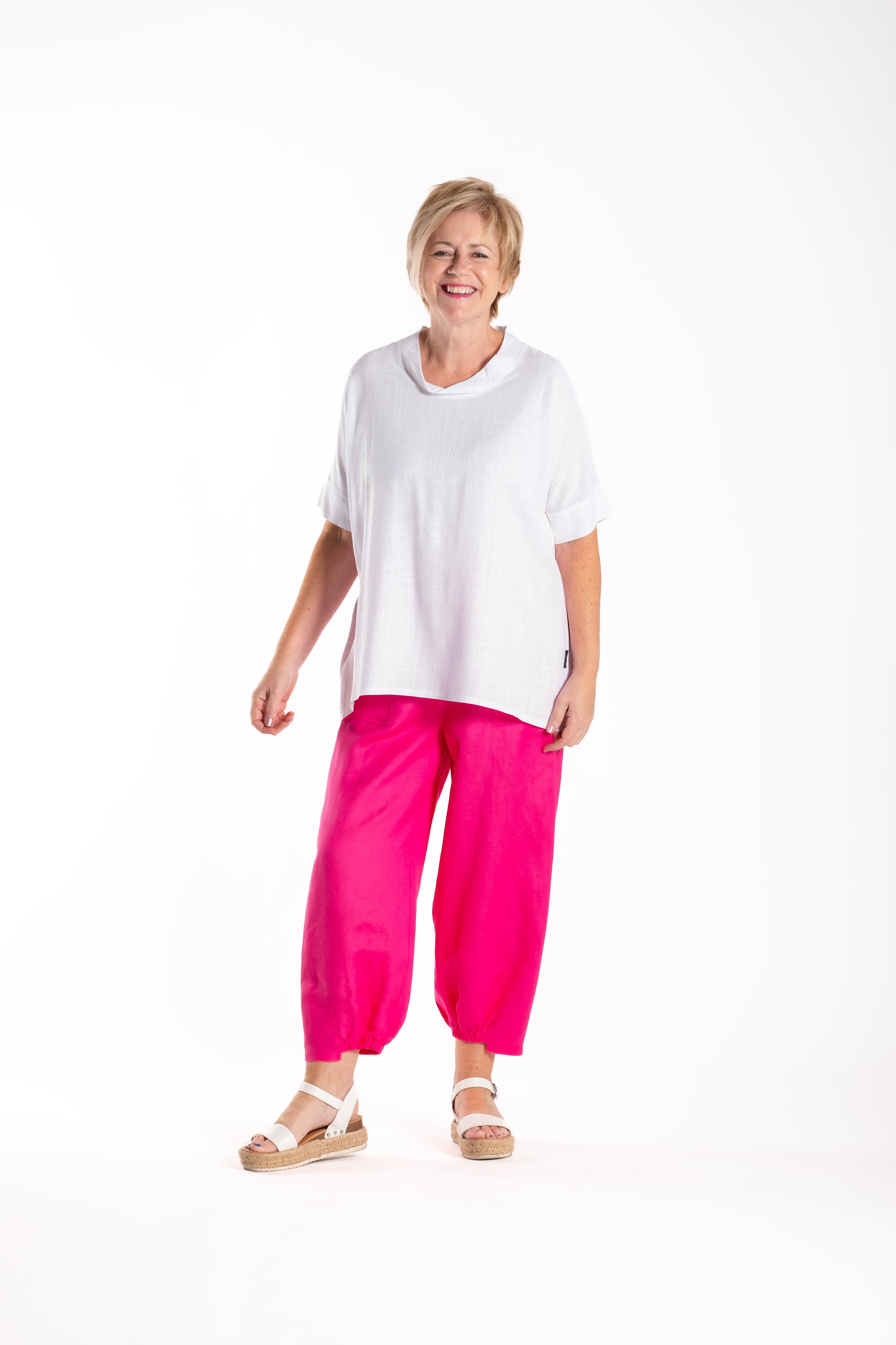 Stitch Pants Pink