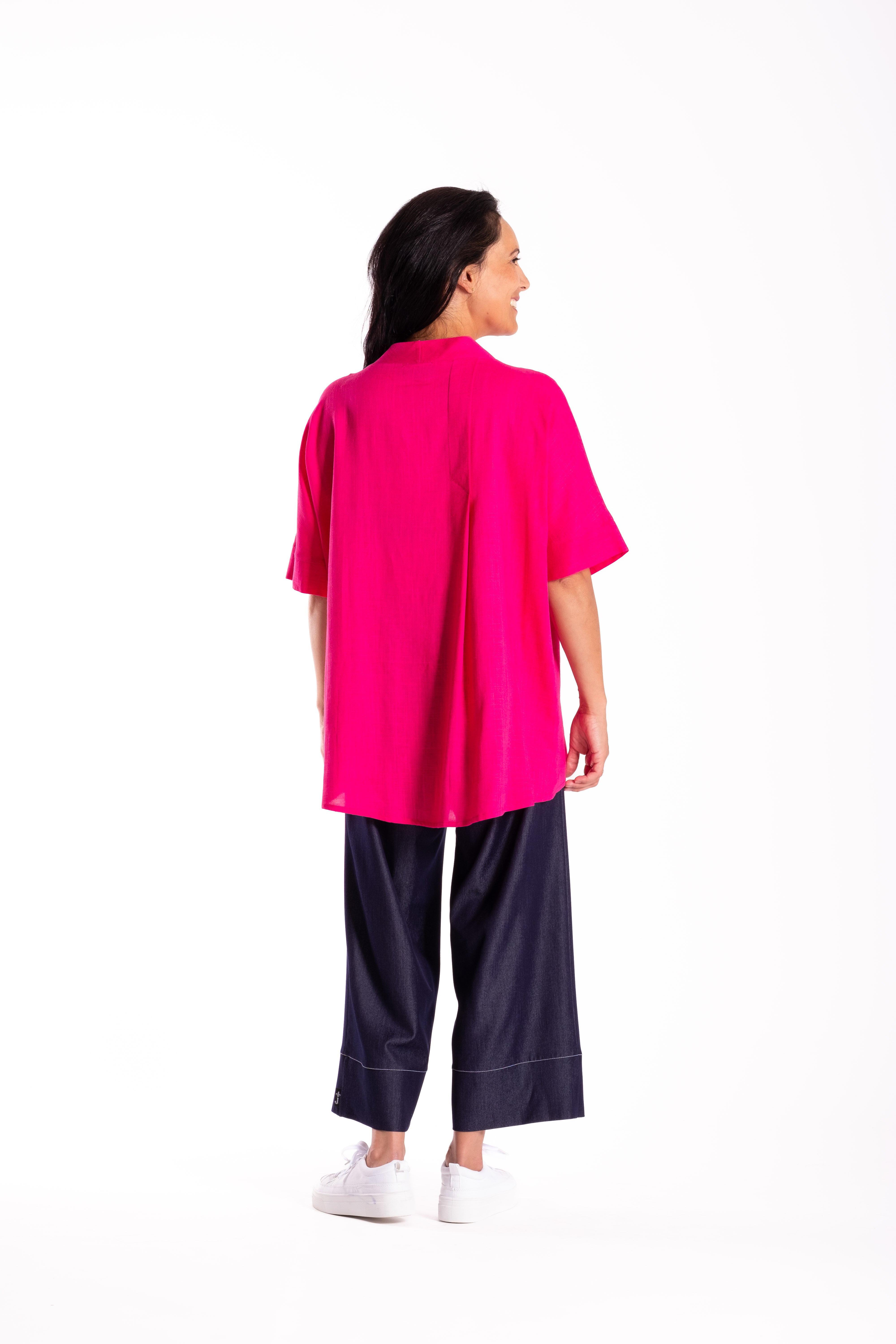 Kelly Top Bright Pink
